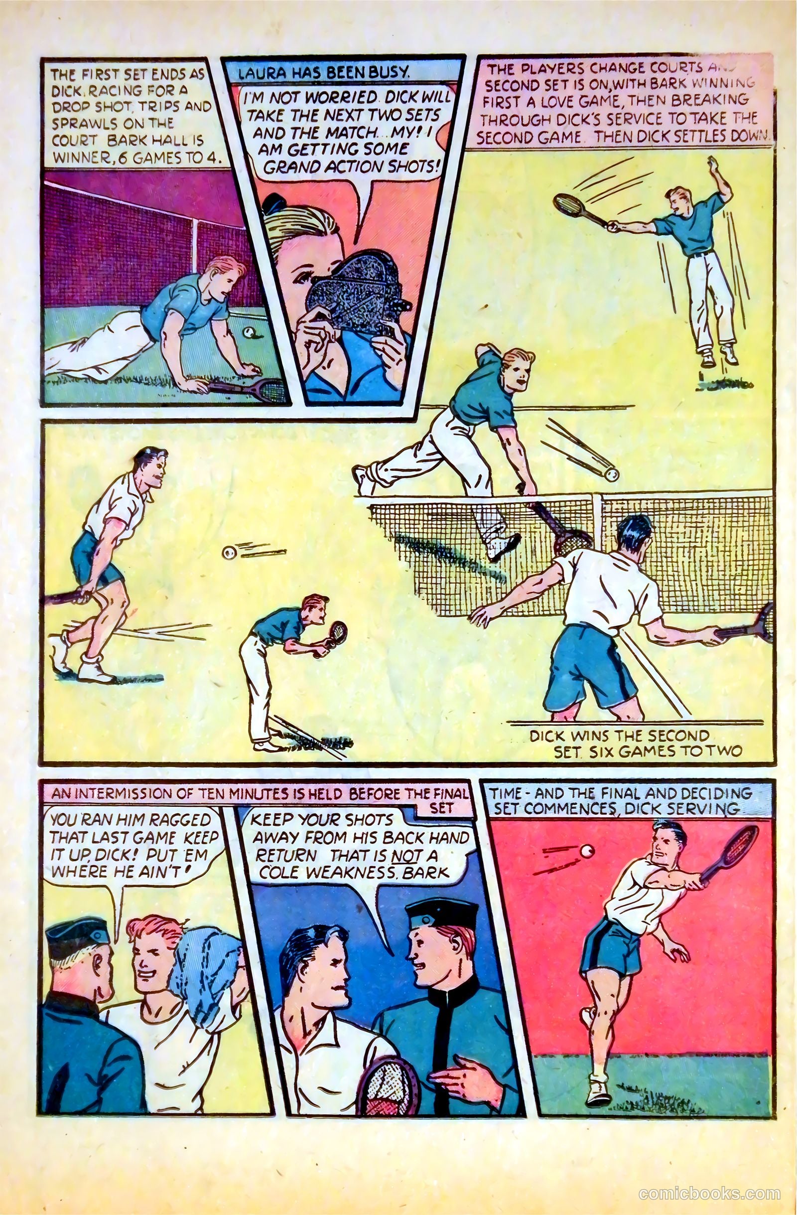 Sport Thrills #11 (1950) — page 16 of 36