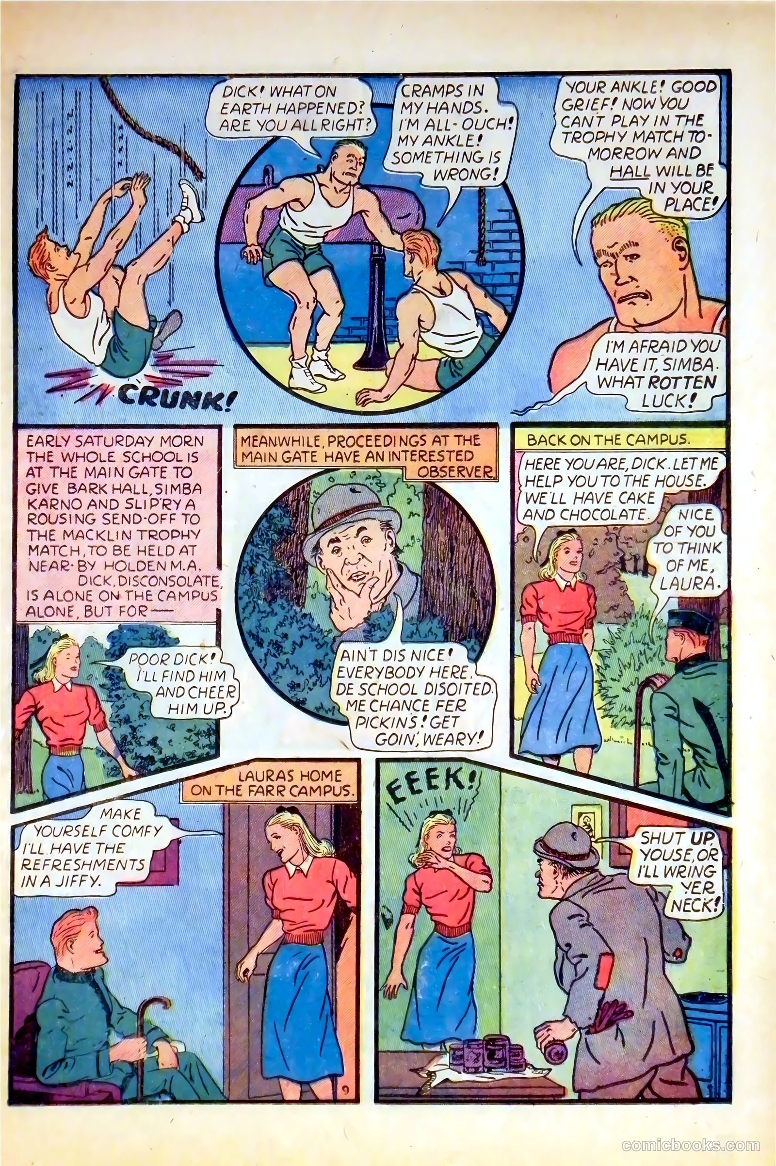 Sport Thrills #11 (1950) — page 19 of 36