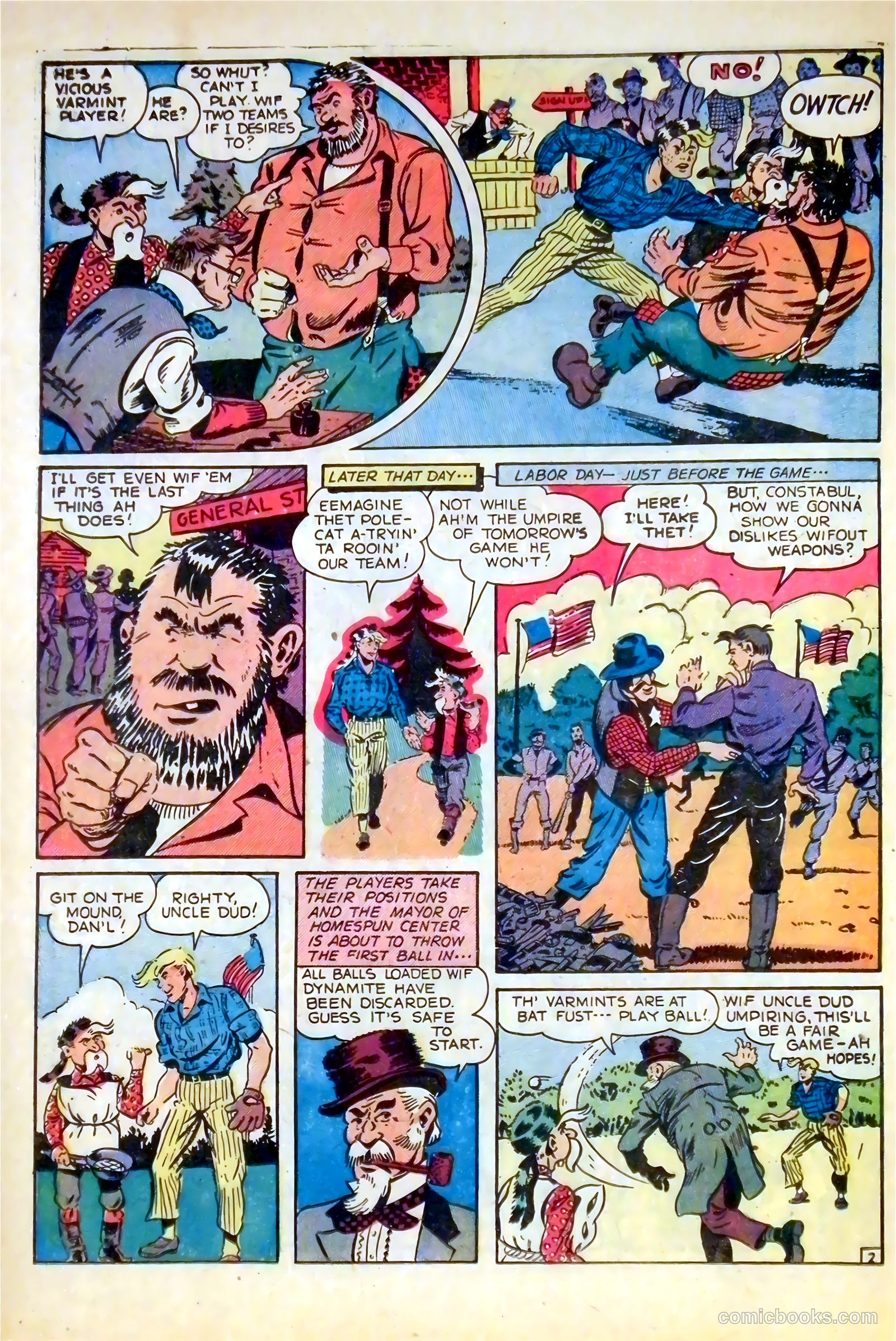 Sport Thrills #11 (1950) — page 24 of 36
