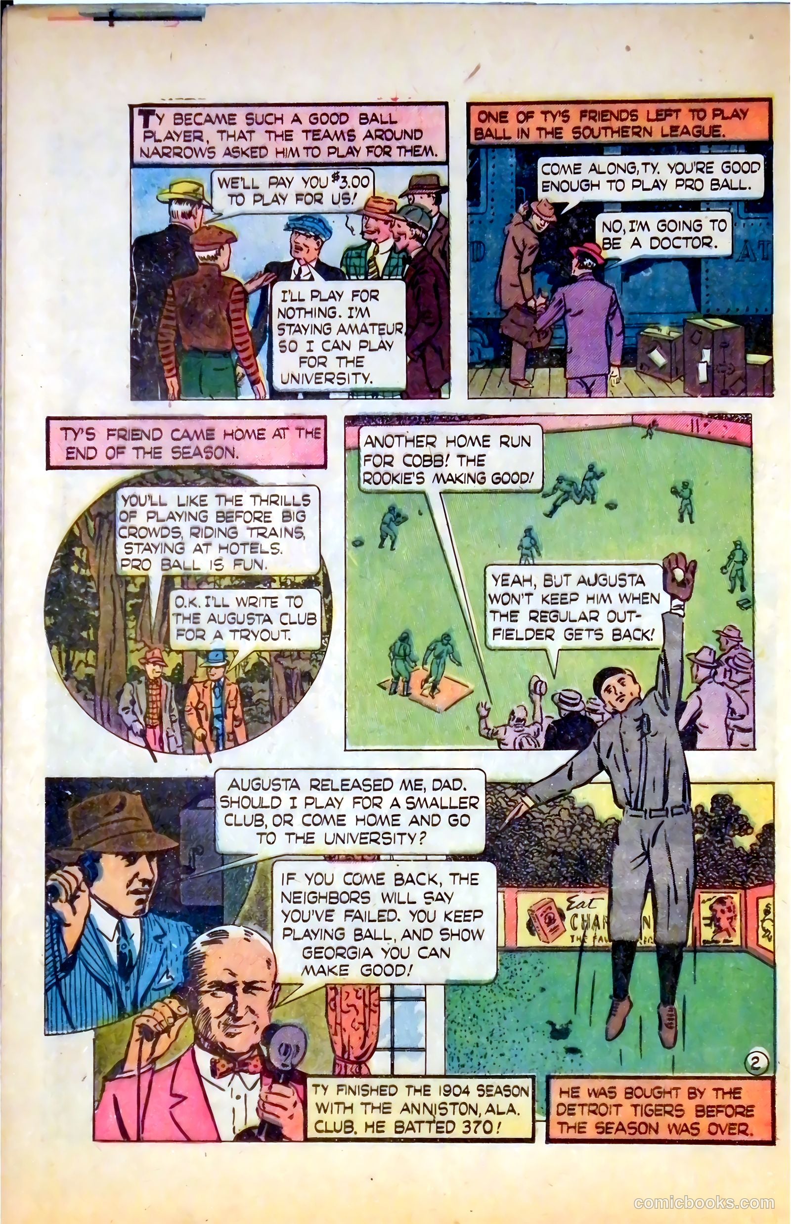 Sport Thrills #11 (1950) — page 30 of 36