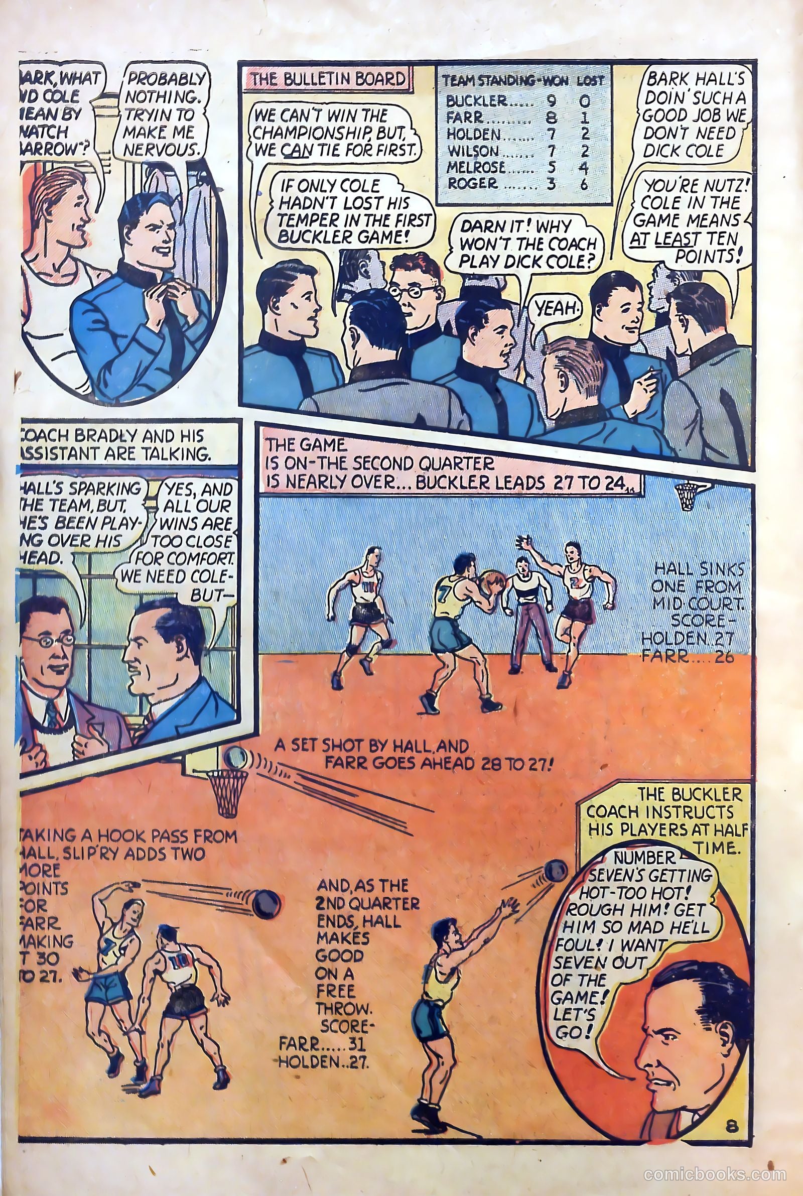 Sport Thrills #13 (1958) — page 10 of 32