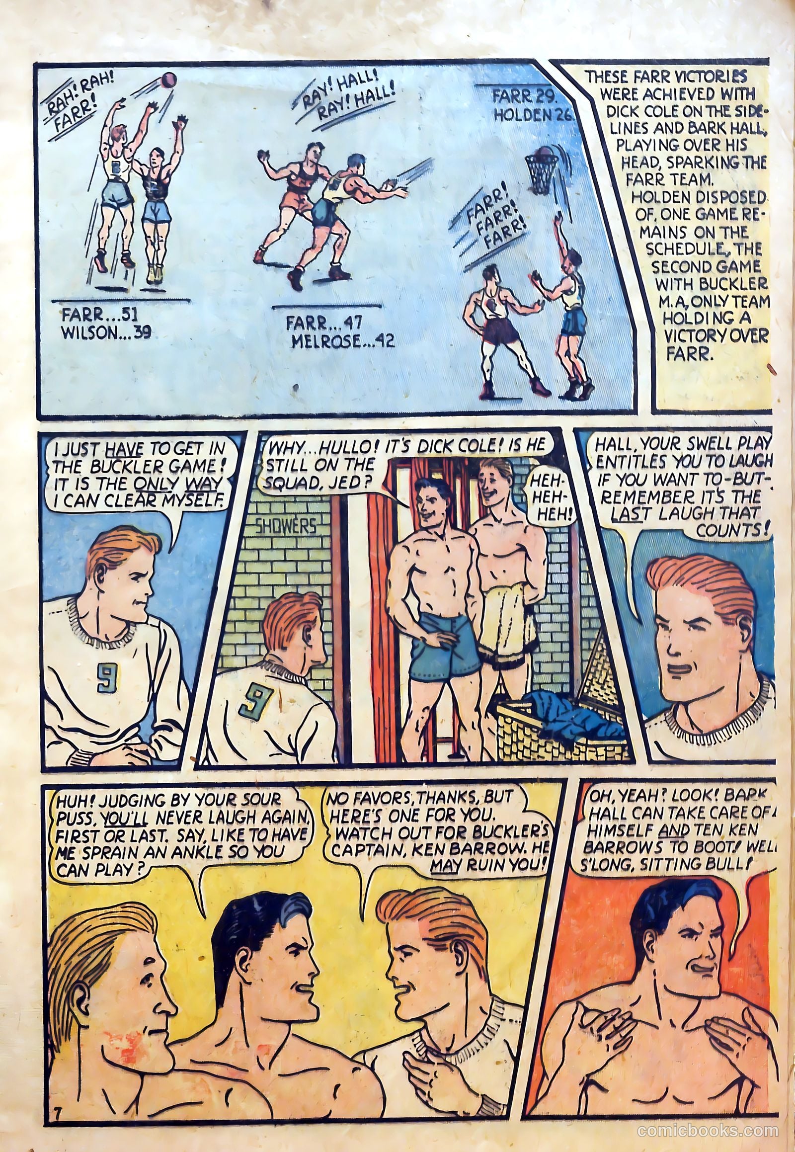 Sport Thrills #13 (1951) — page 10 of 36
