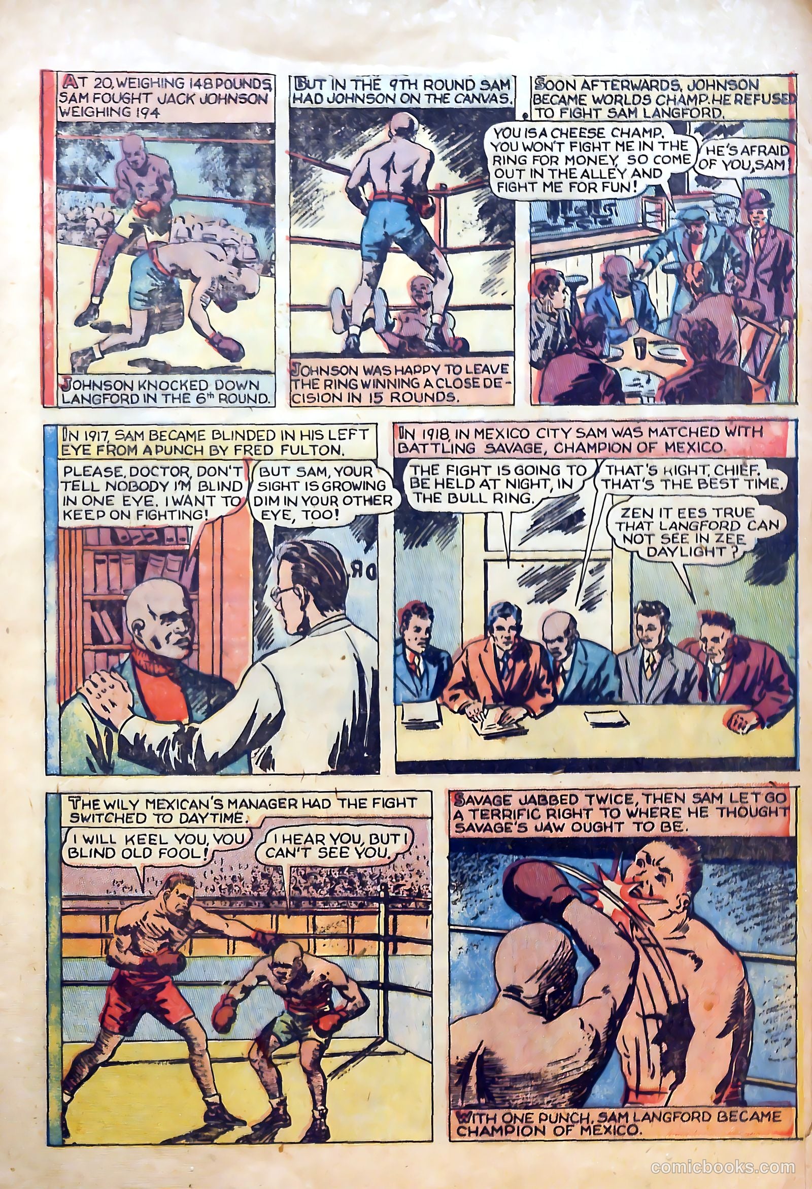 Sport Thrills #13 (1951) — page 16 of 36