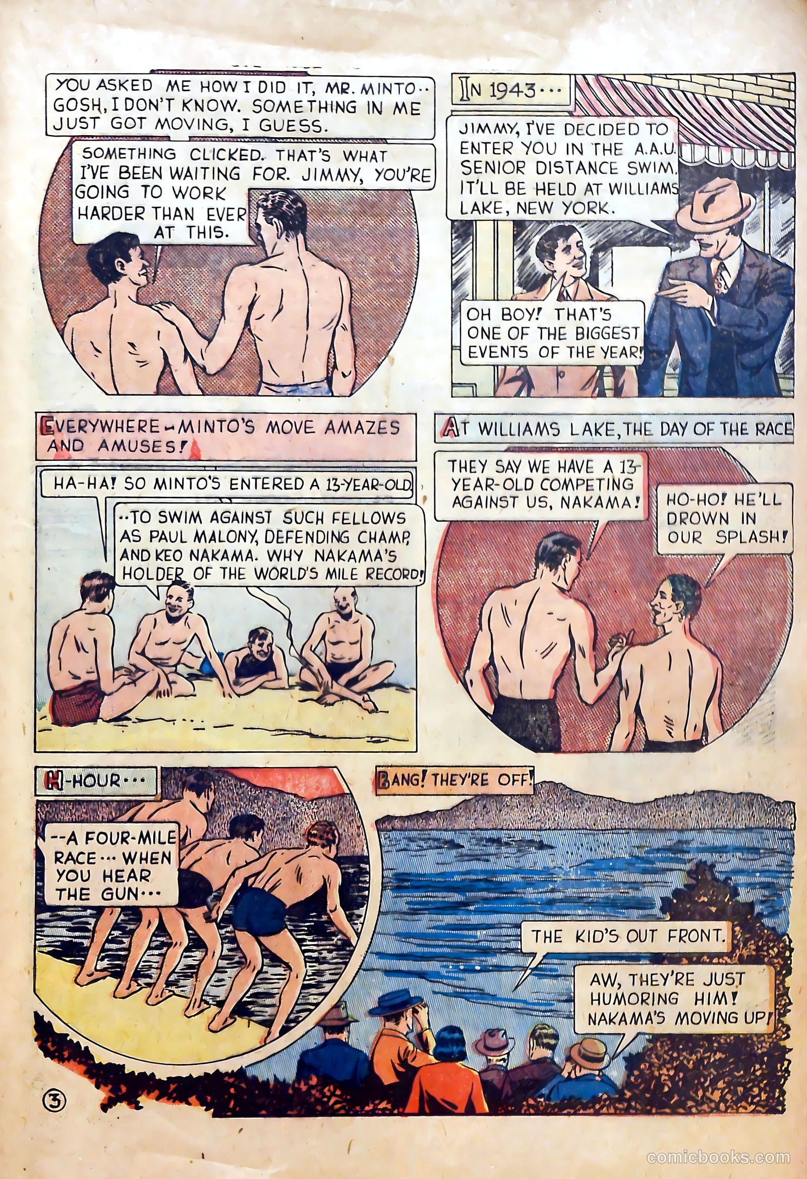 Sport Thrills #13 (1951) — page 23 of 36