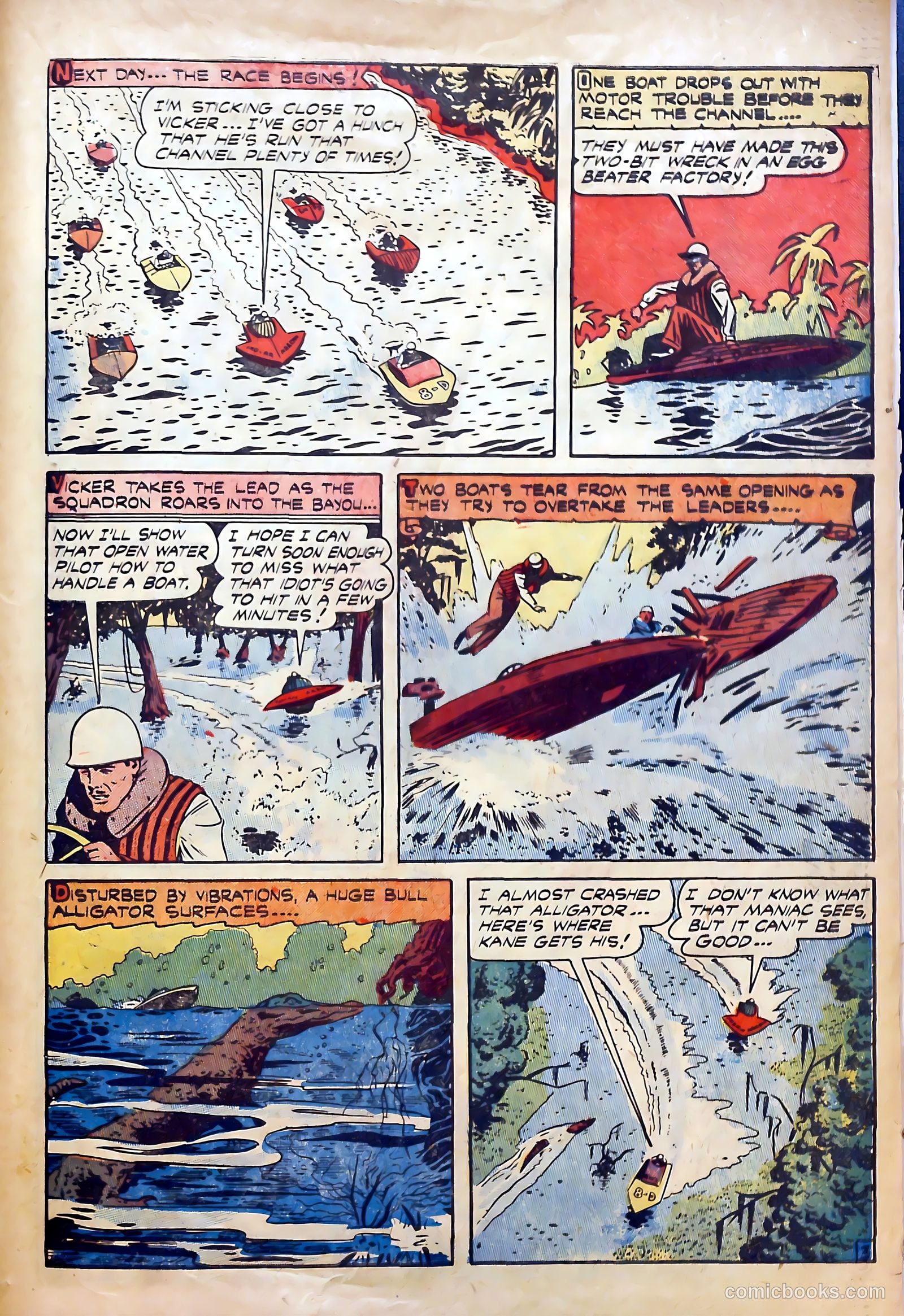 Sport Thrills #13 (1951) — page 29 of 36