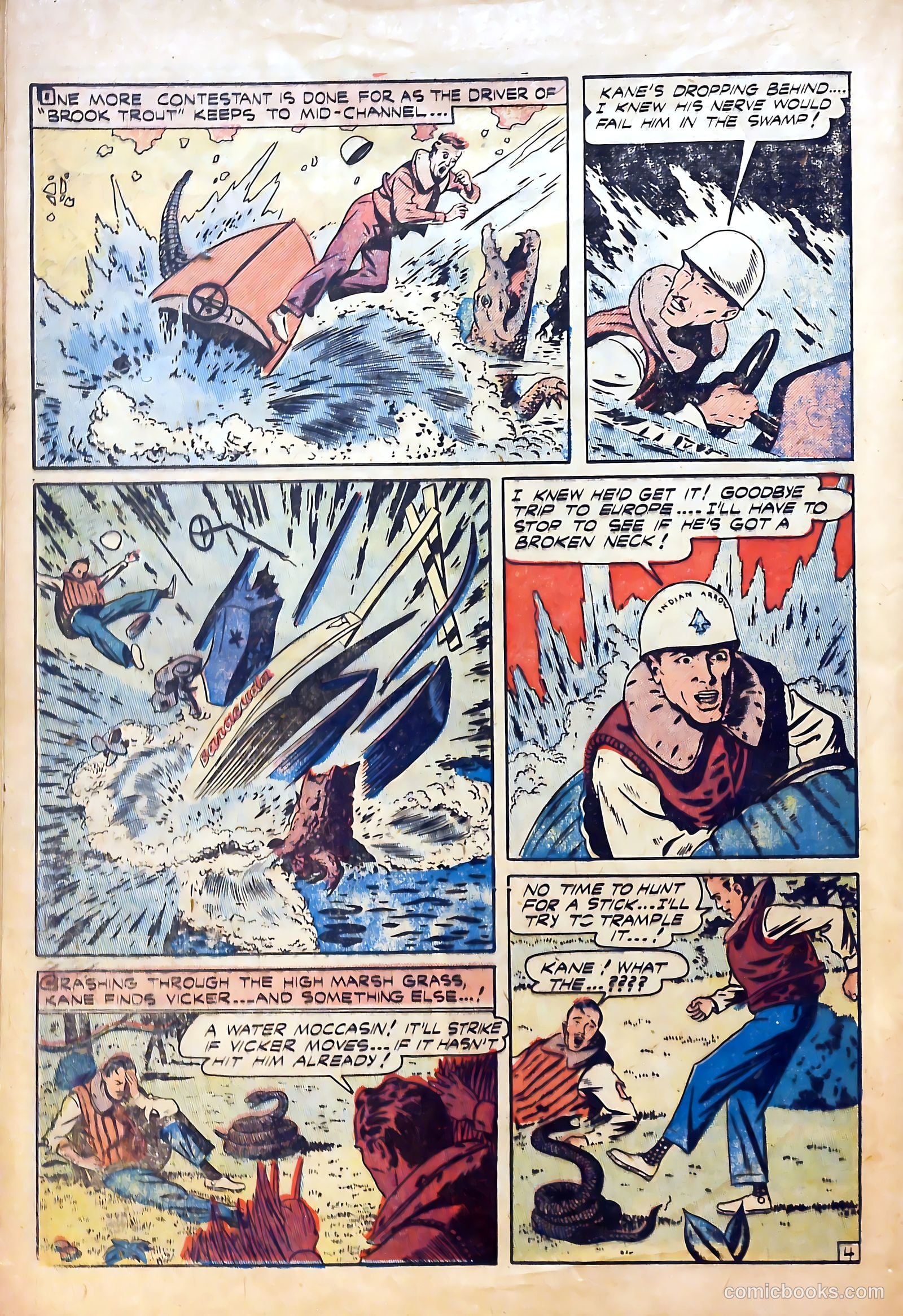 Sport Thrills #13 (1951) — page 30 of 36