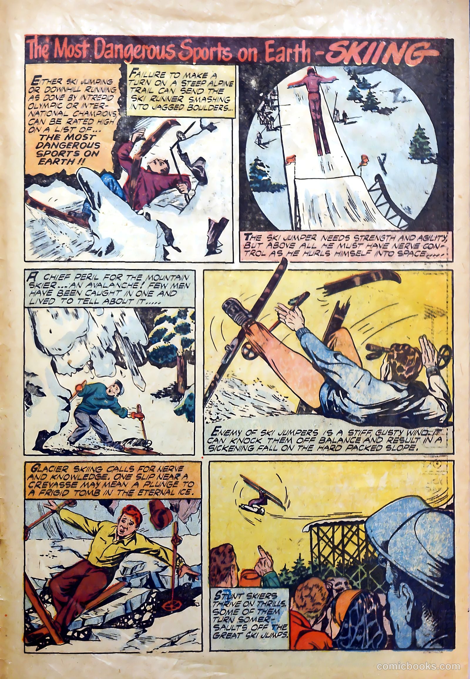 Sport Thrills #13 (1951) — page 33 of 36
