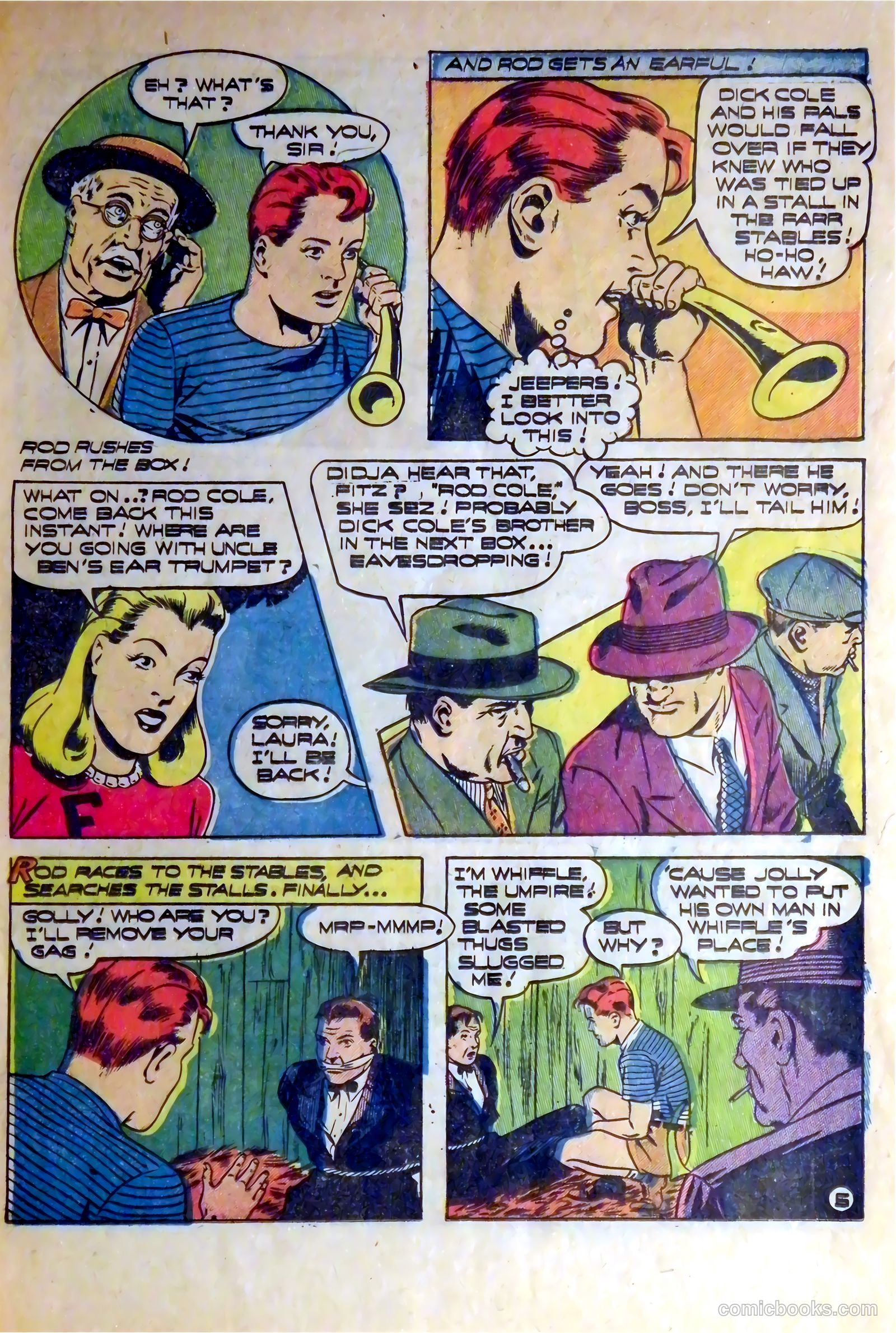 Sport Thrills #14 (1951) — page 7 of 36