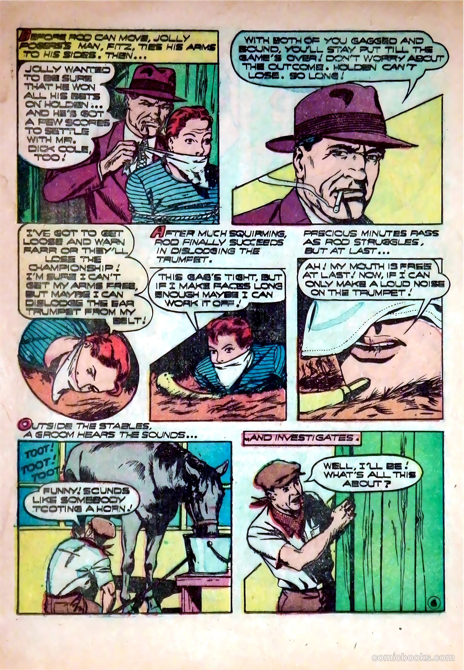 Sport Thrills #14 (1951) — page 8 of 36