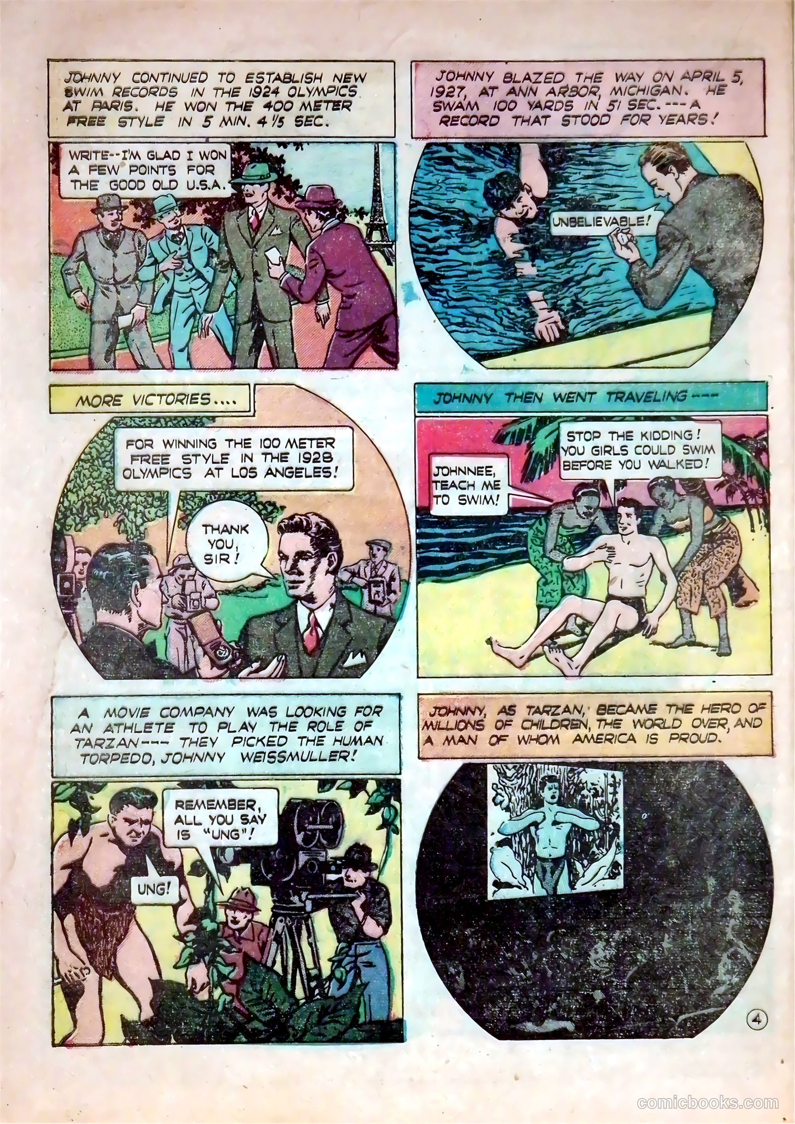 Sport Thrills #14 (1951) — page 16 of 36