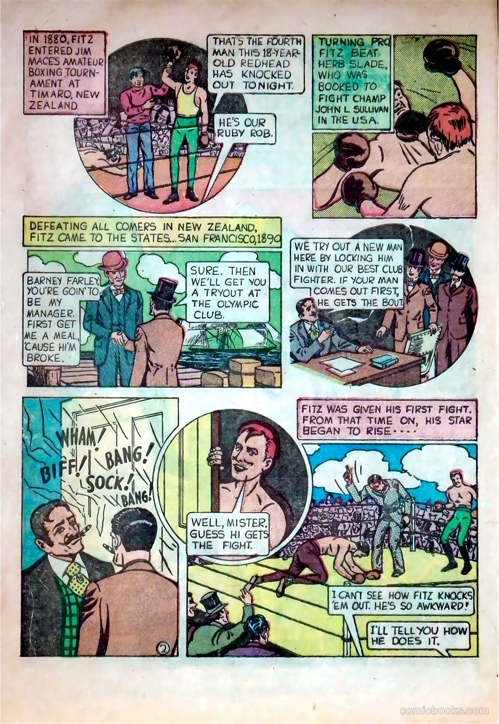 Sport Thrills #14 (1951) — page 20 of 36