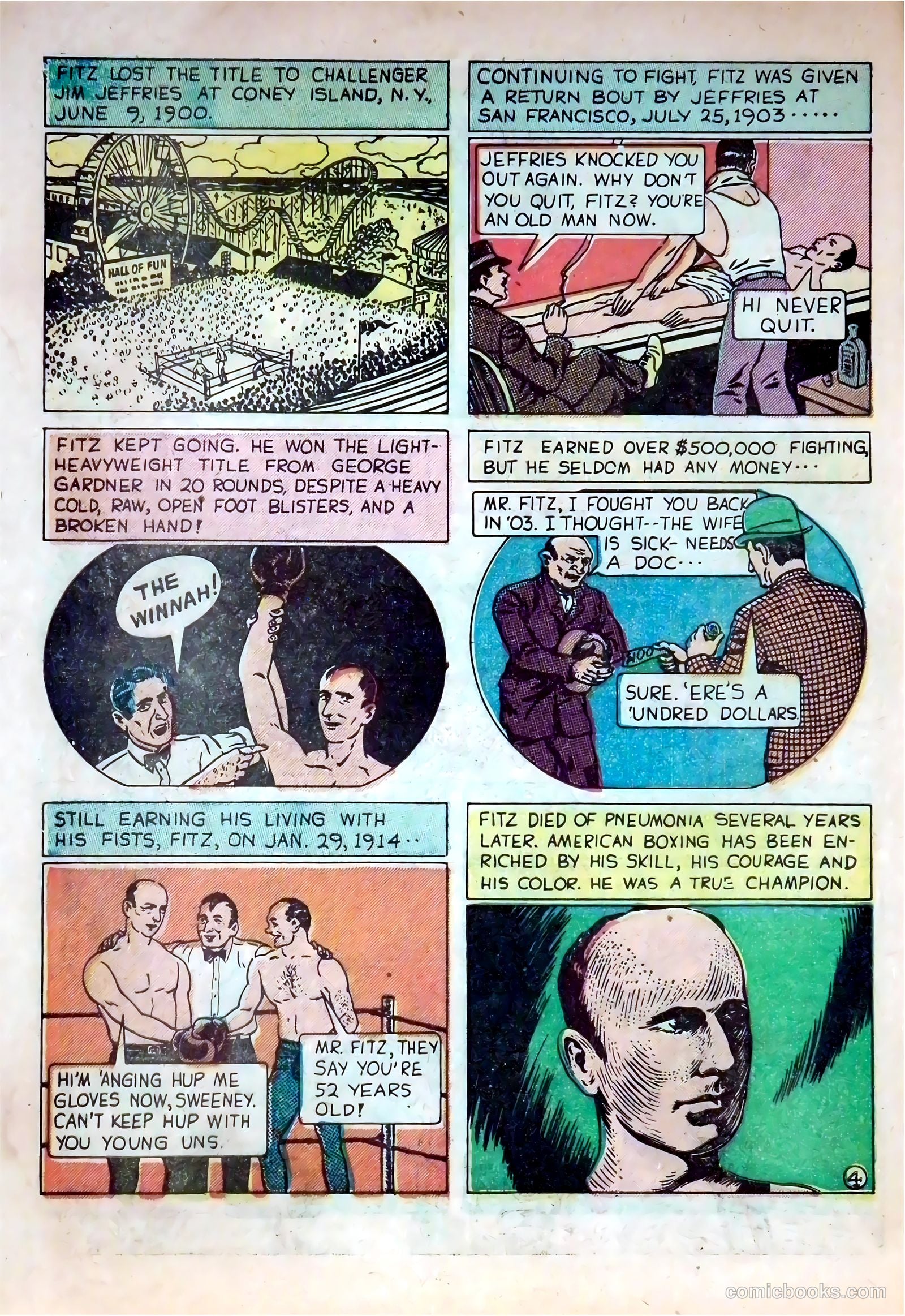 Sport Thrills #14 (1951) — page 22 of 36