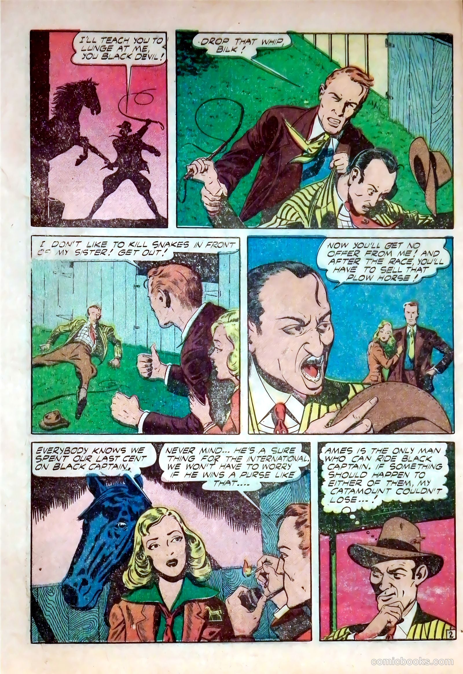Sport Thrills #14 (1951) — page 24 of 36