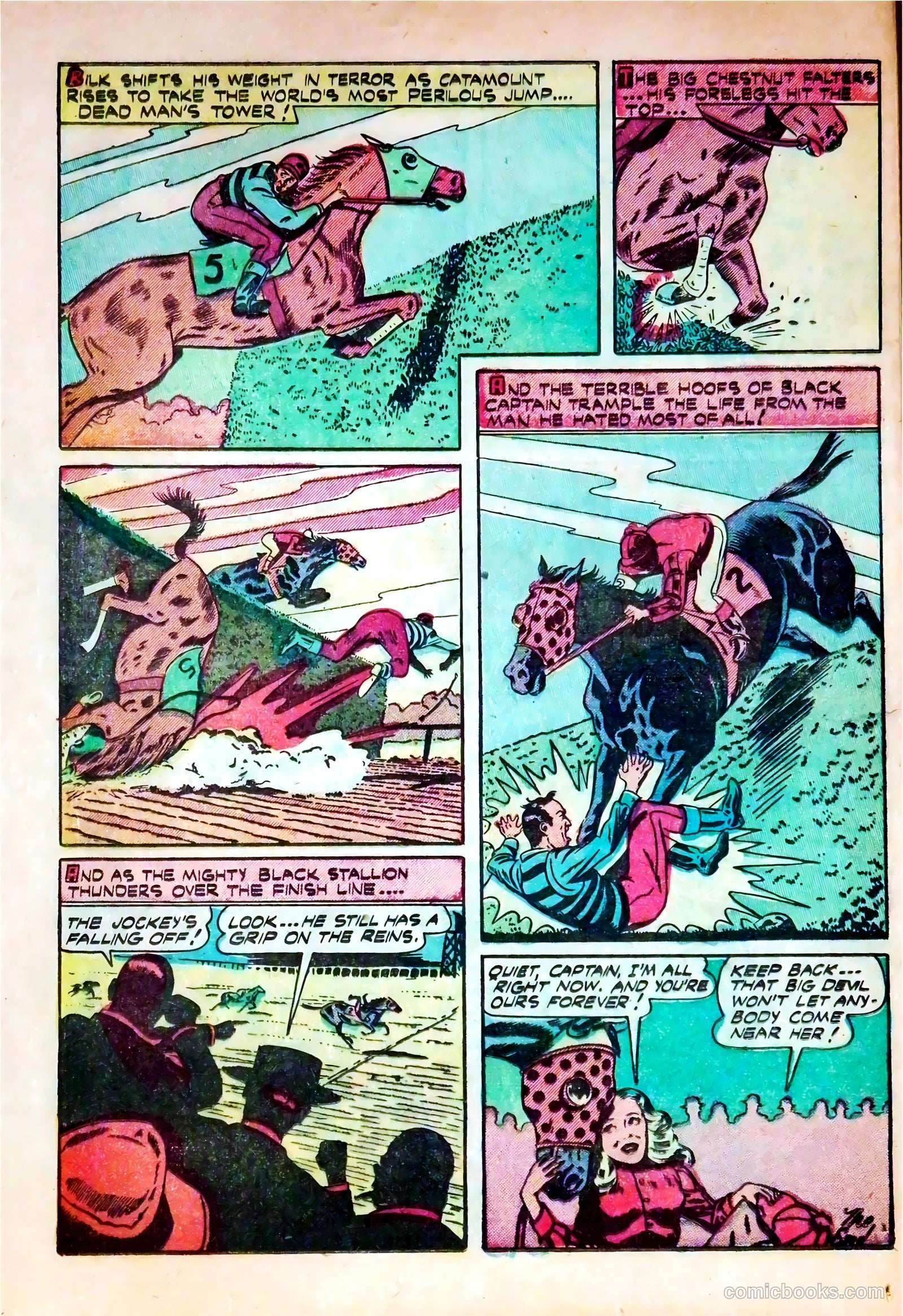 Sport Thrills #14 (1951) — page 28 of 36