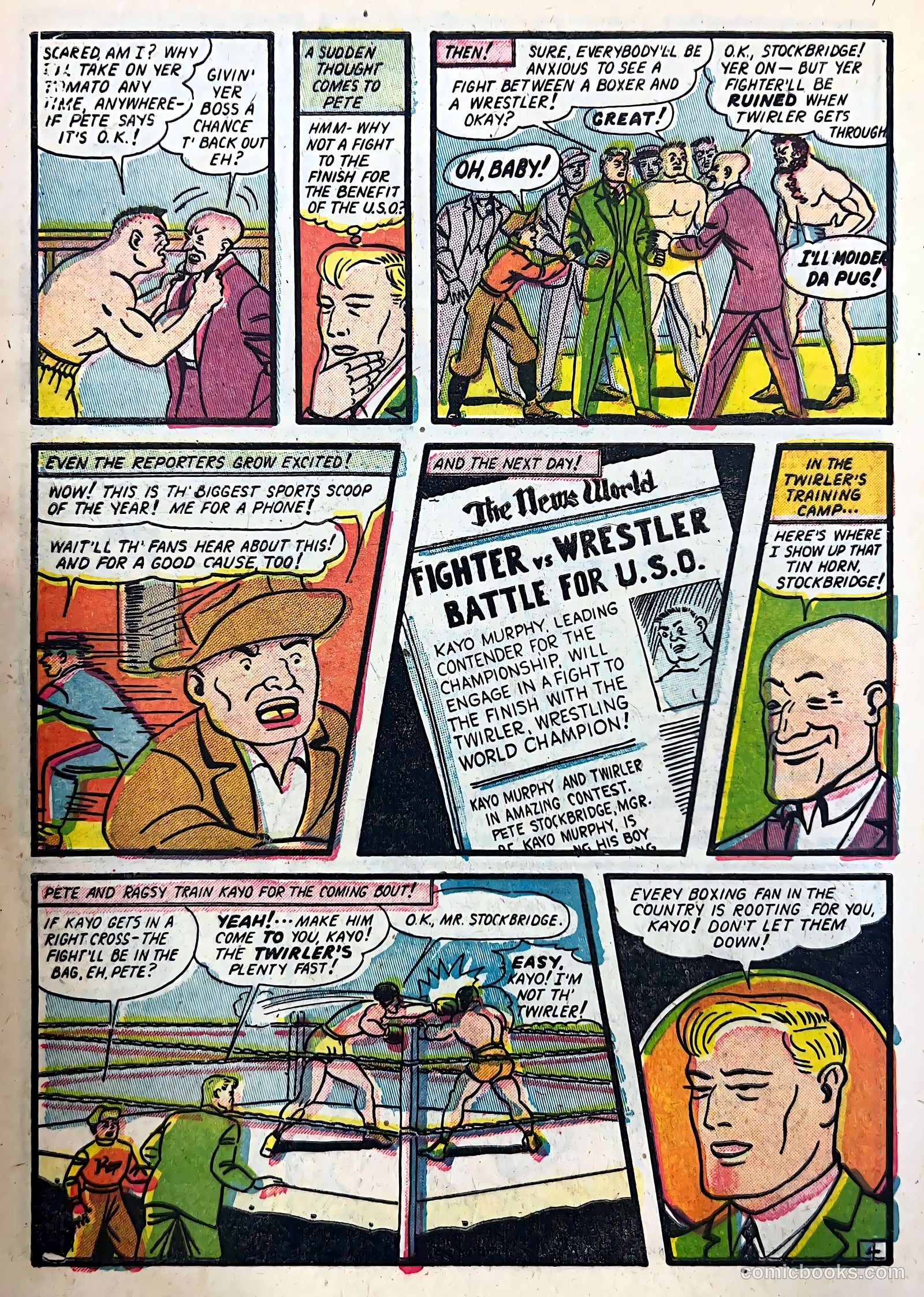 Sport Thrills #15 (1951) — page 22 of 36