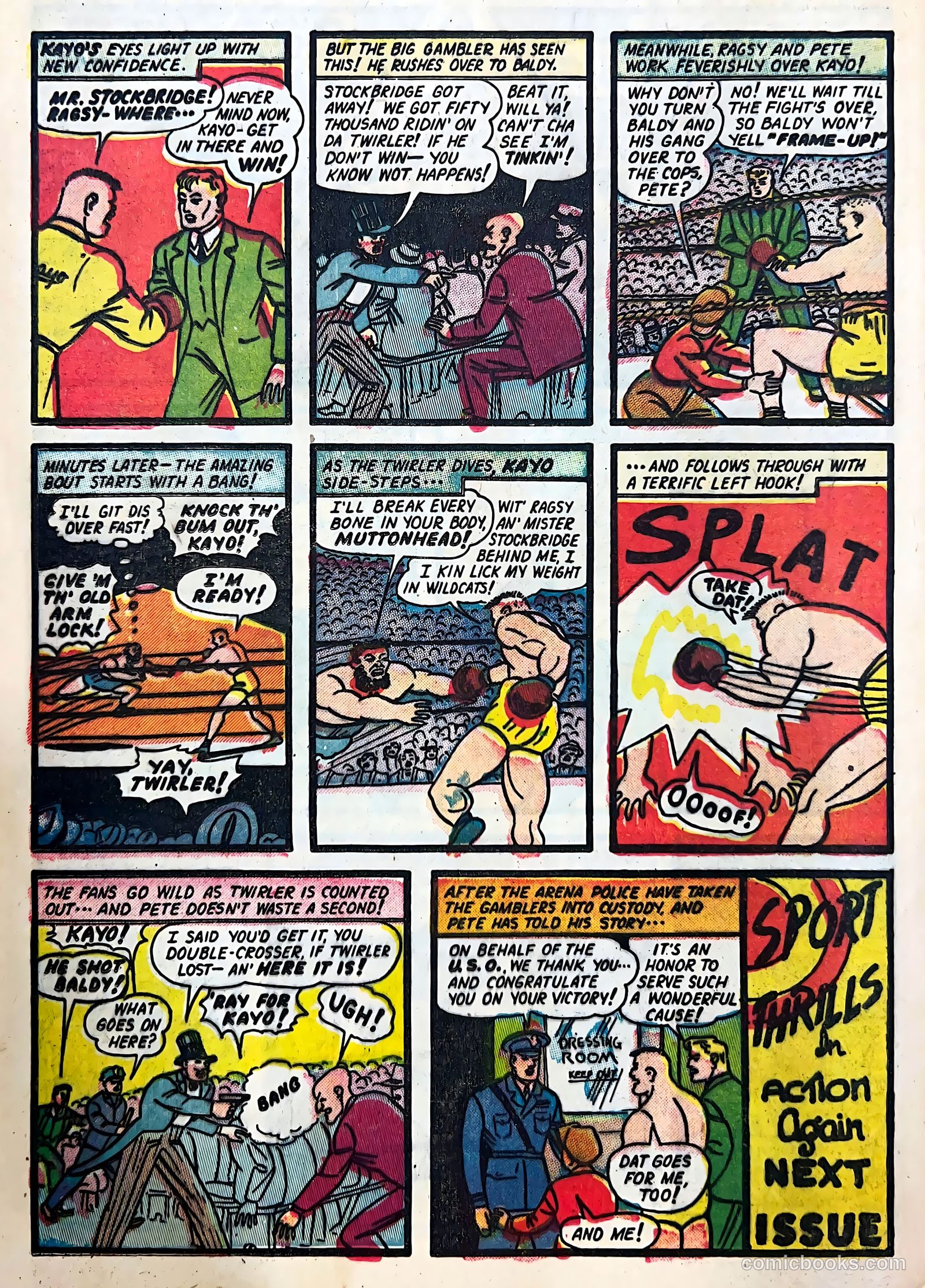 Sport Thrills #15 (1951) — page 28 of 36