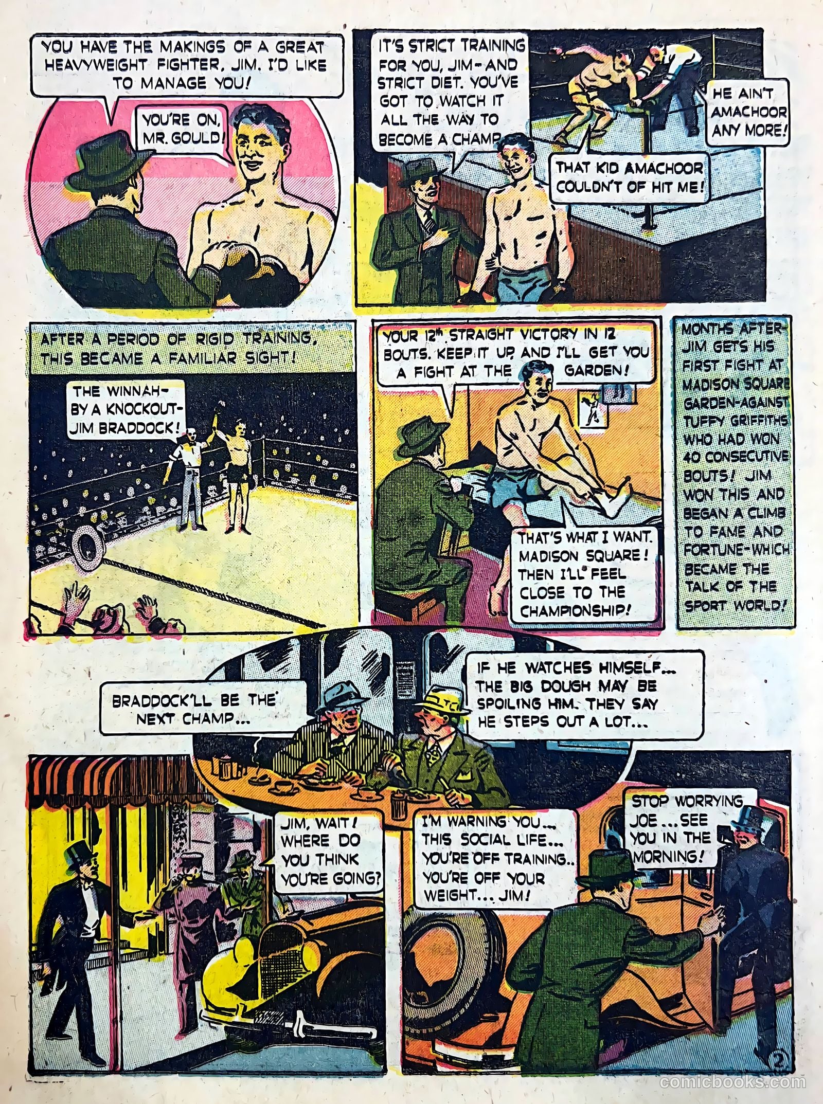 Sport Thrills #15 (1951) — page 30 of 36