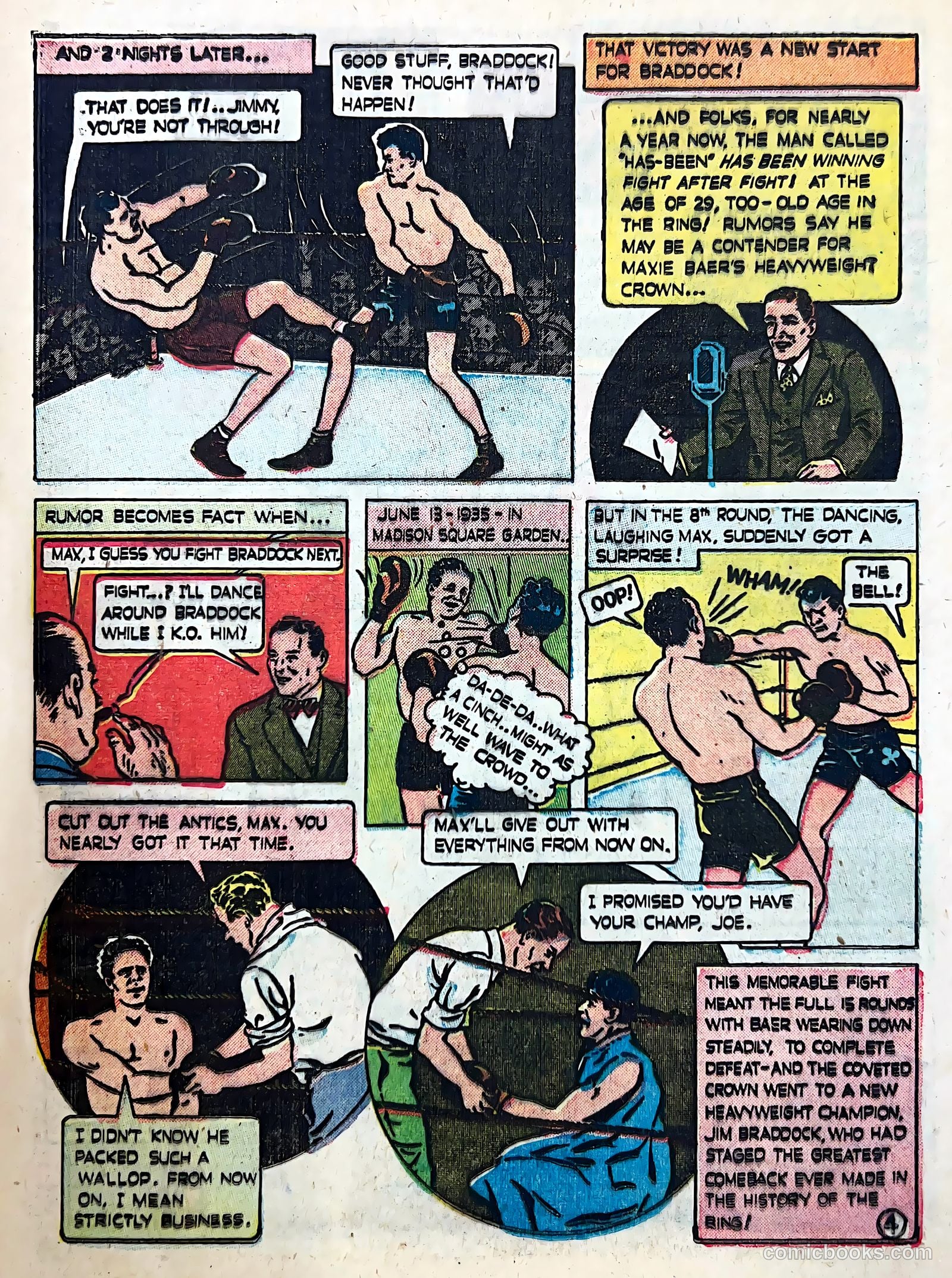 Sport Thrills #15 (1951) — page 32 of 36
