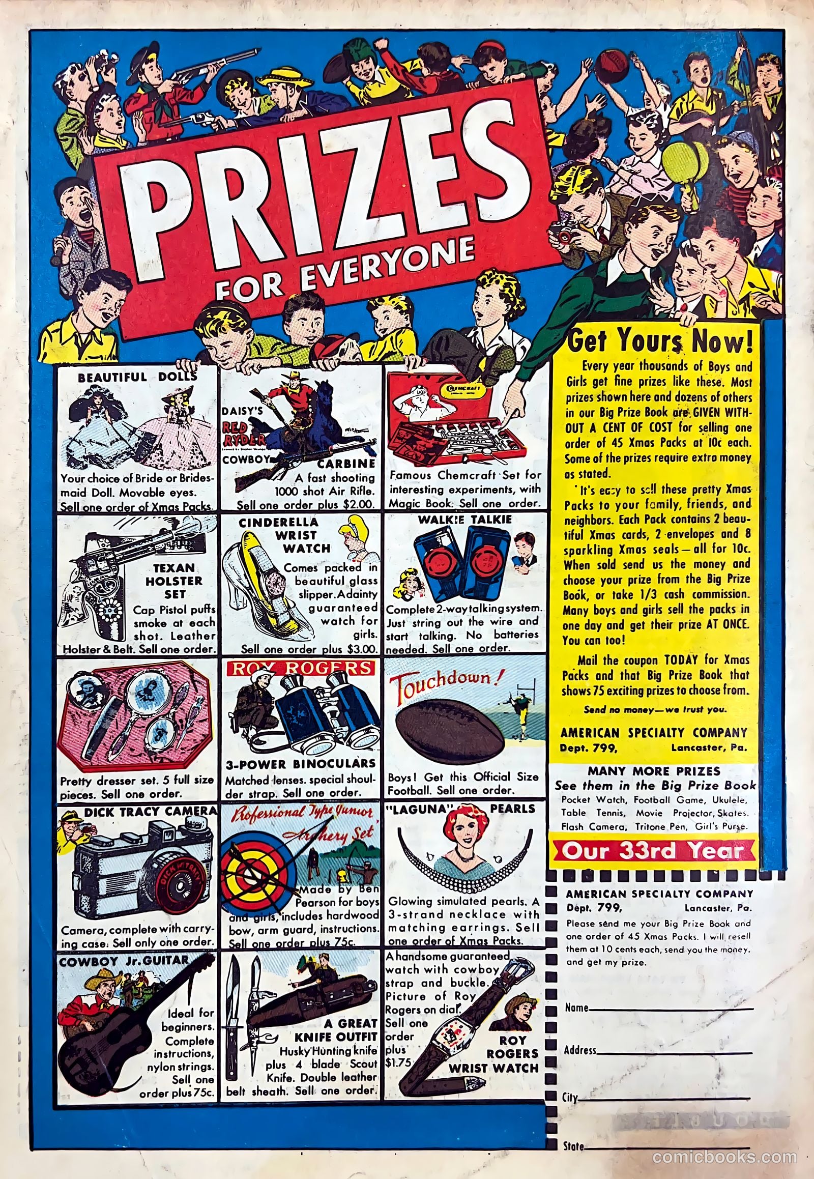 Sport Thrills #15 (1951) — page 36 of 36