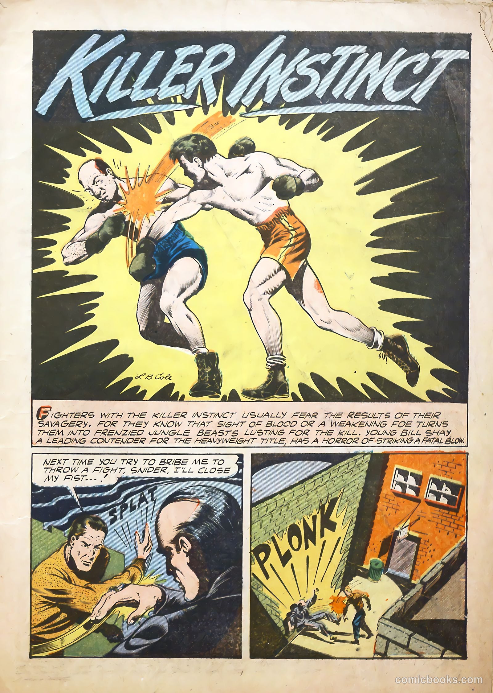 Sports Comics #1 (1992) — page 3 of 36