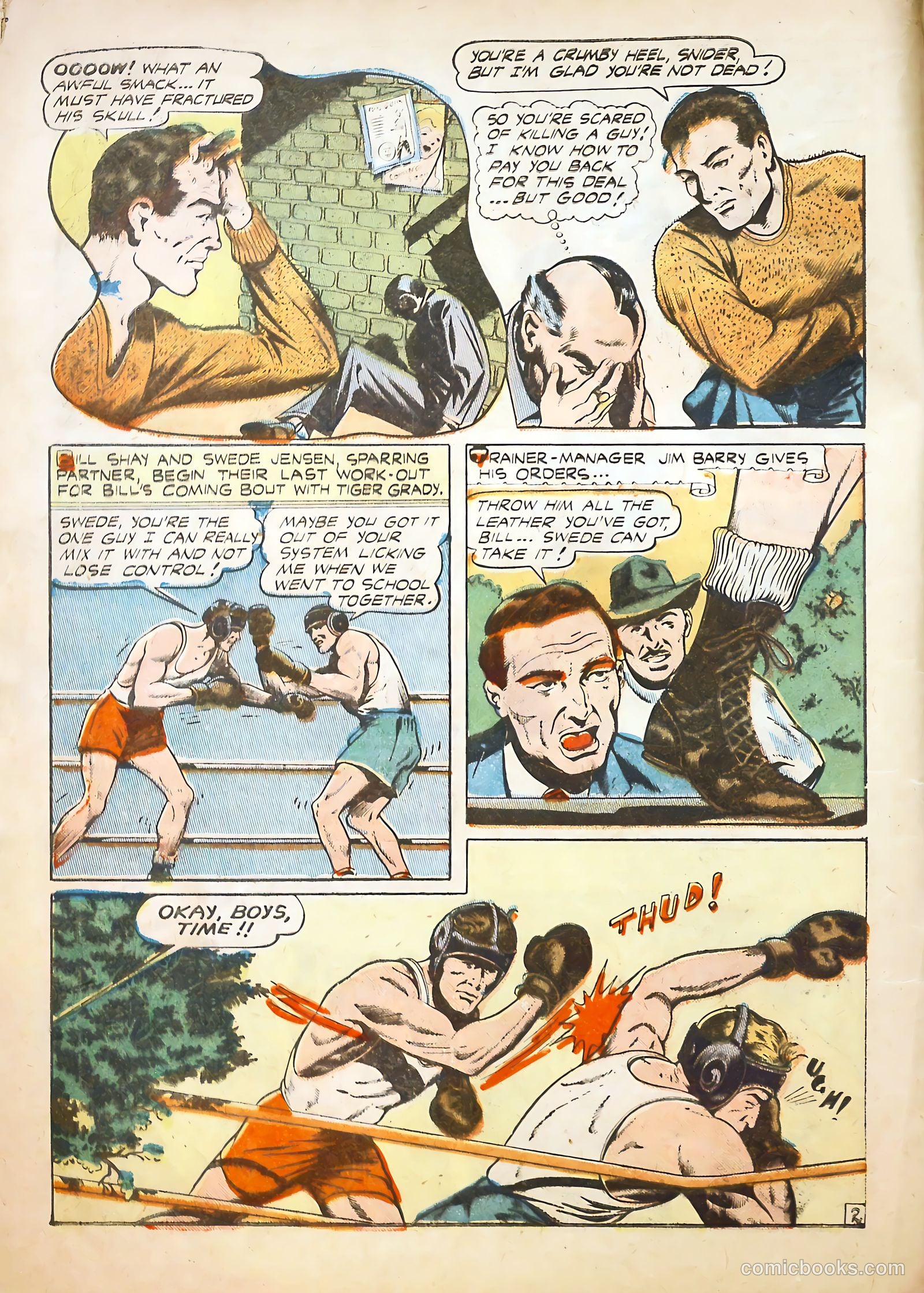 Sports Comics #1 (1992) — page 4 of 36