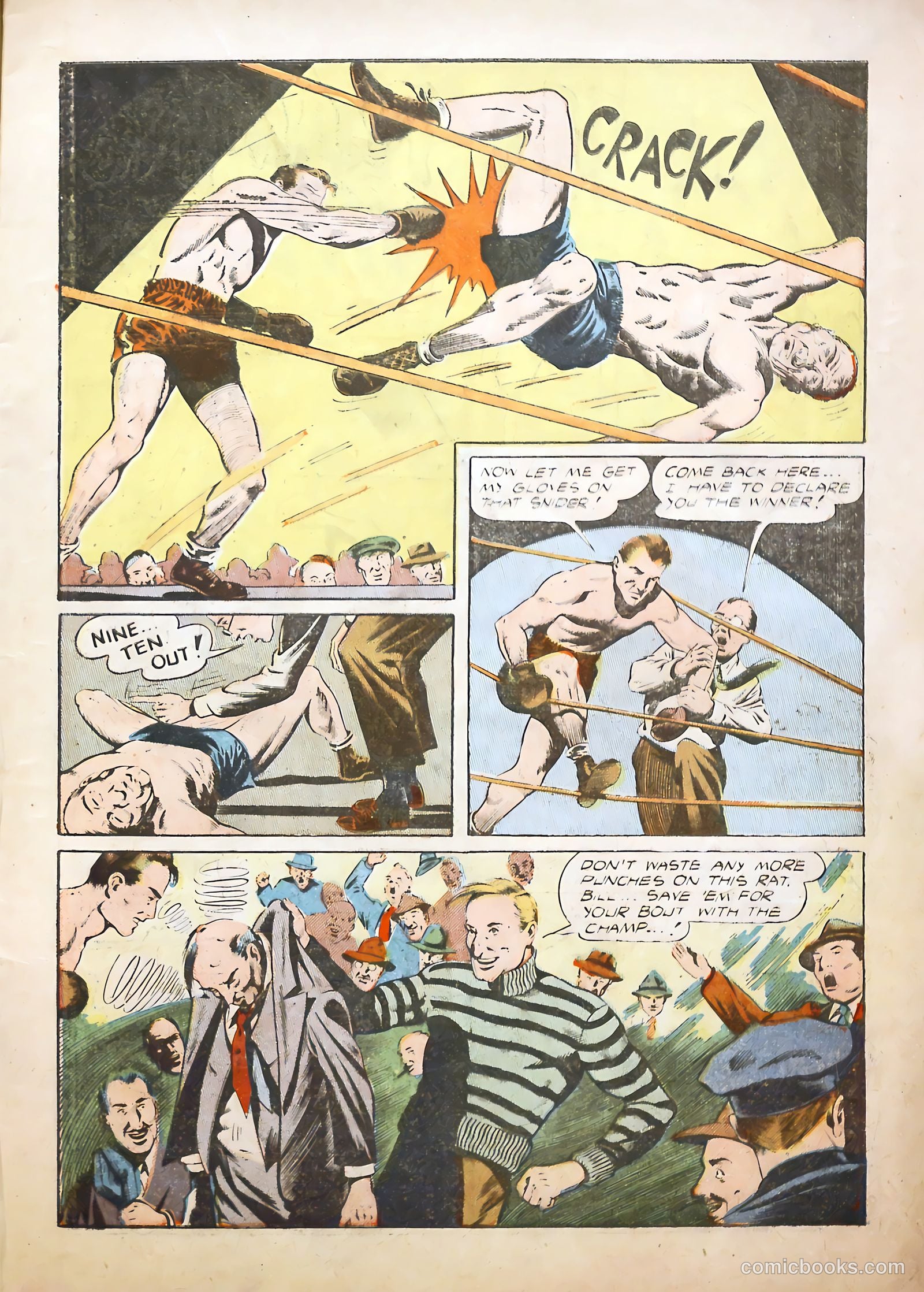 Sports Comics #1 (1992) — page 9 of 36