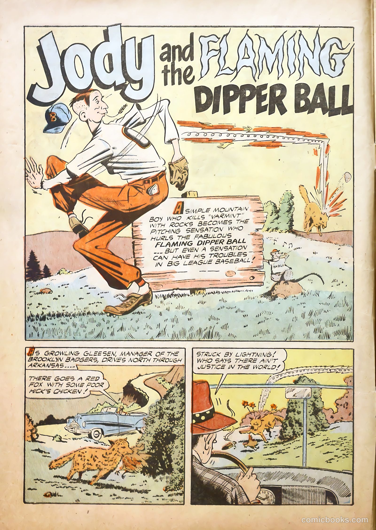 Sports Comics #1 (1992) — page 10 of 36
