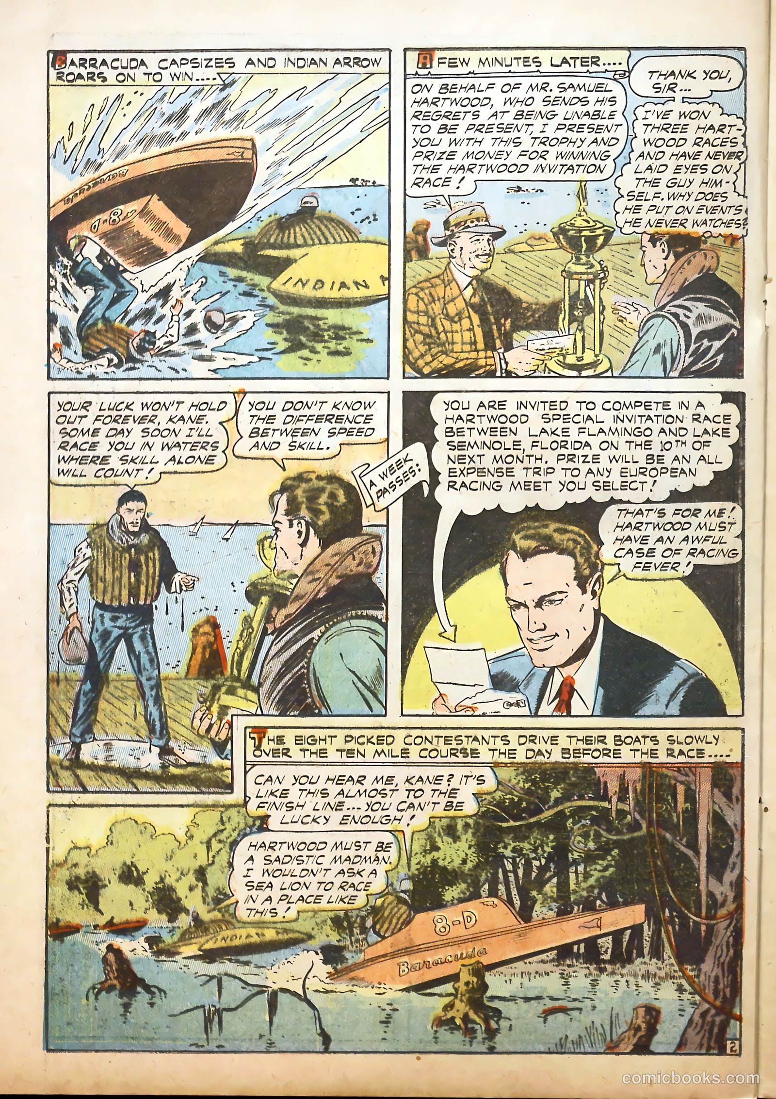 Sports Comics #1 (1992) — page 20 of 36