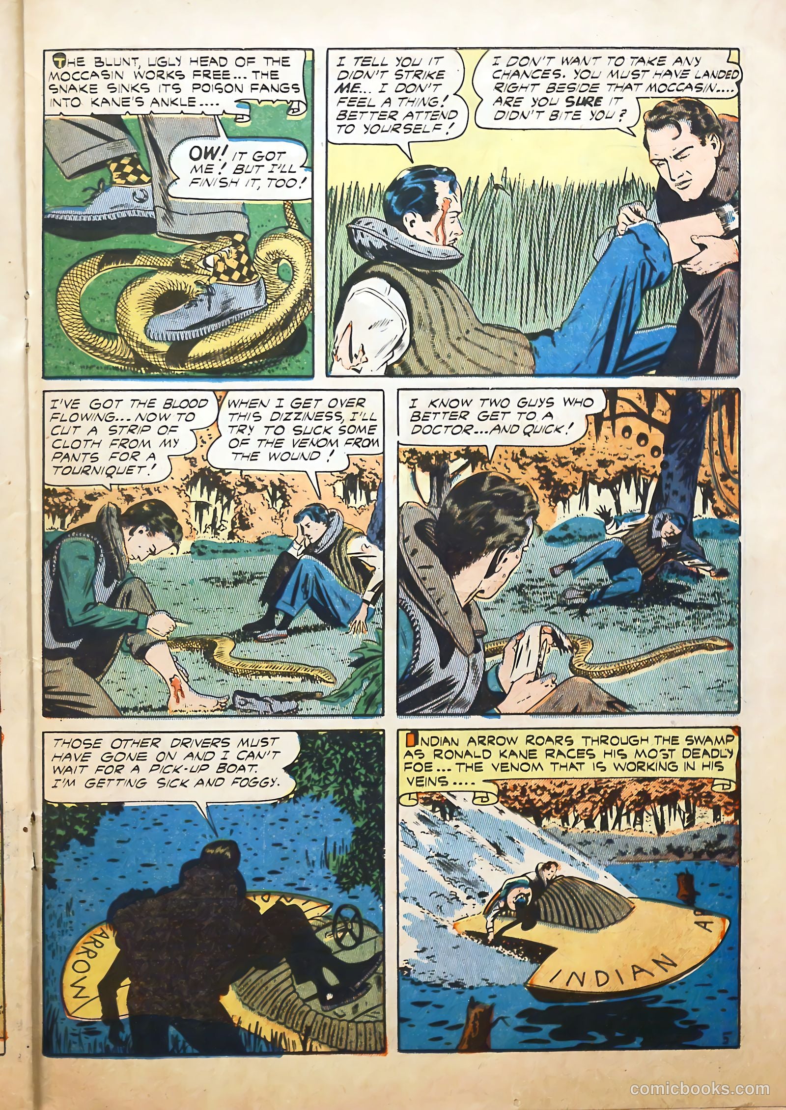 Sports Comics #1 (1992) — page 23 of 36