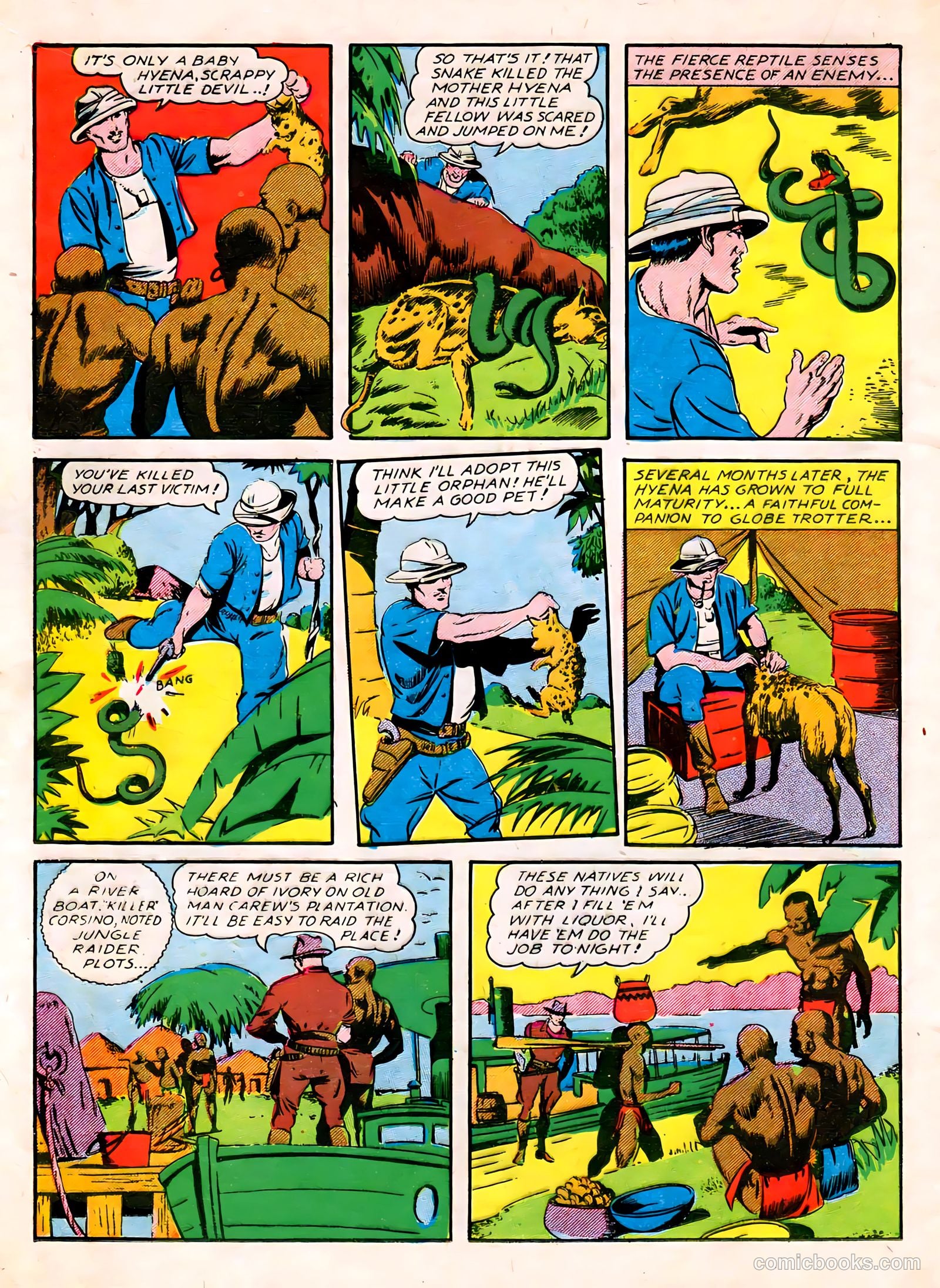 Spotlight Comics #1 (1944) — page 16 of 52