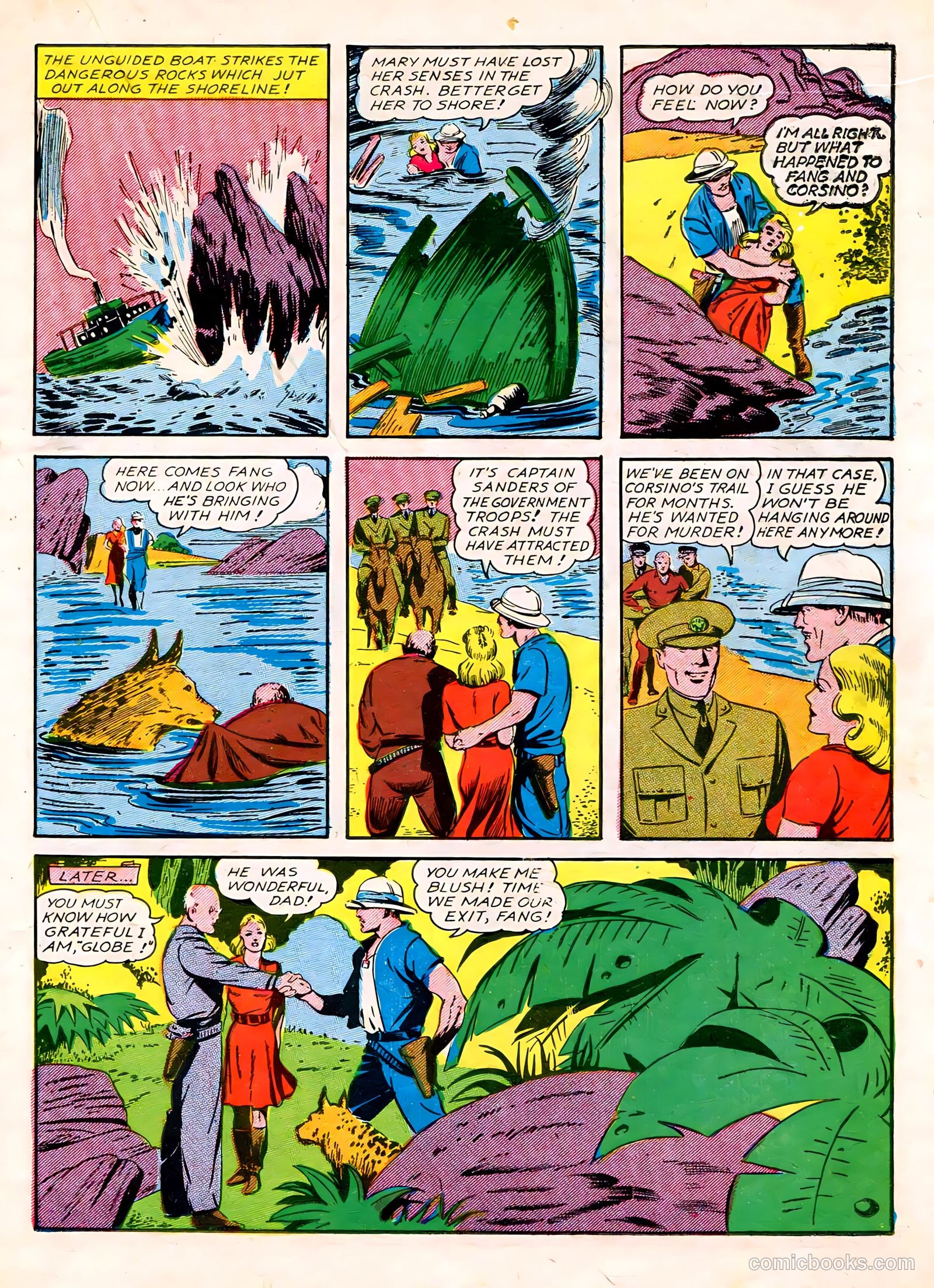 Spotlight Comics #1 (1944) — page 21 of 52