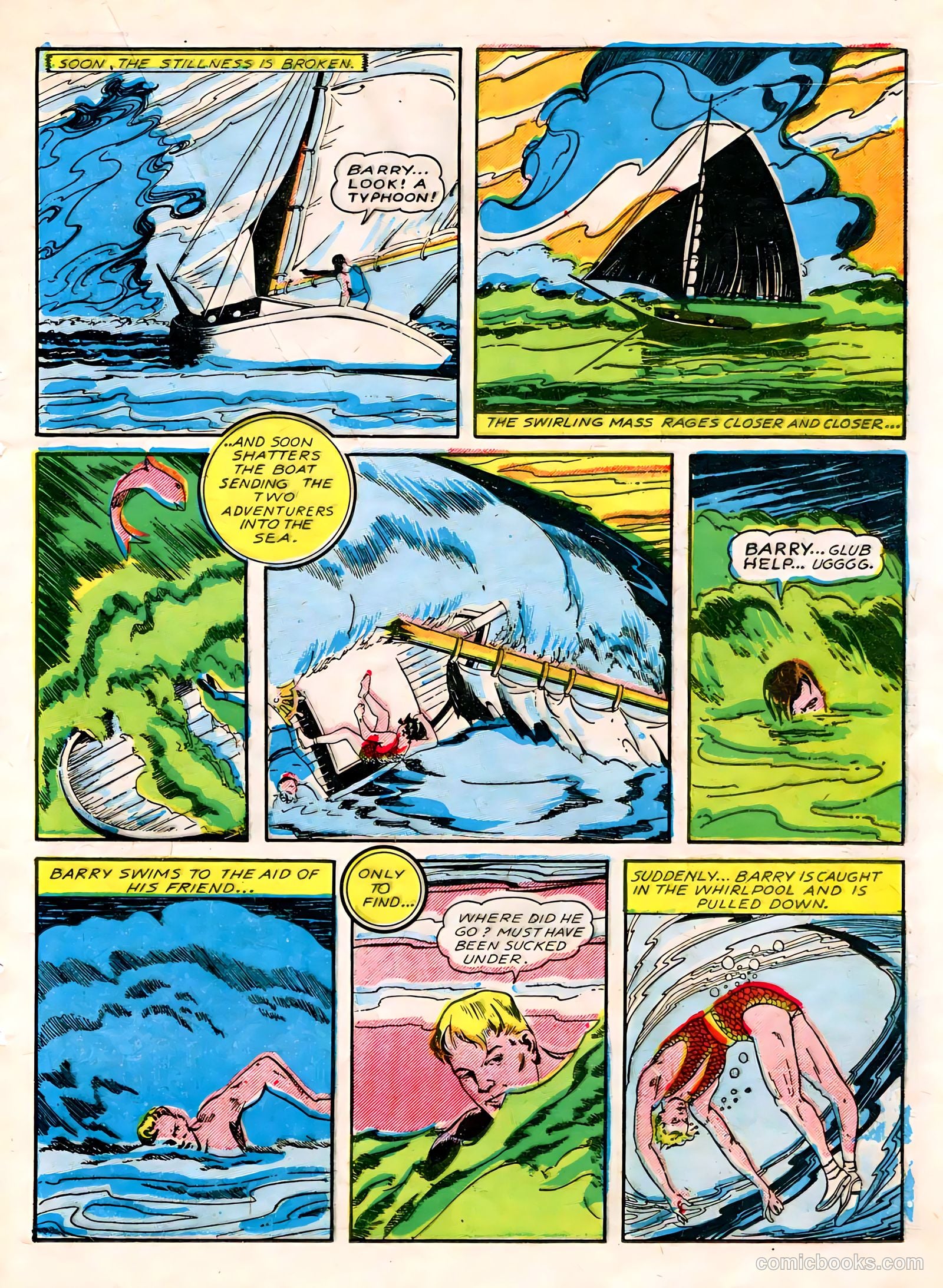 Spotlight Comics #1 (1944) — page 23 of 52