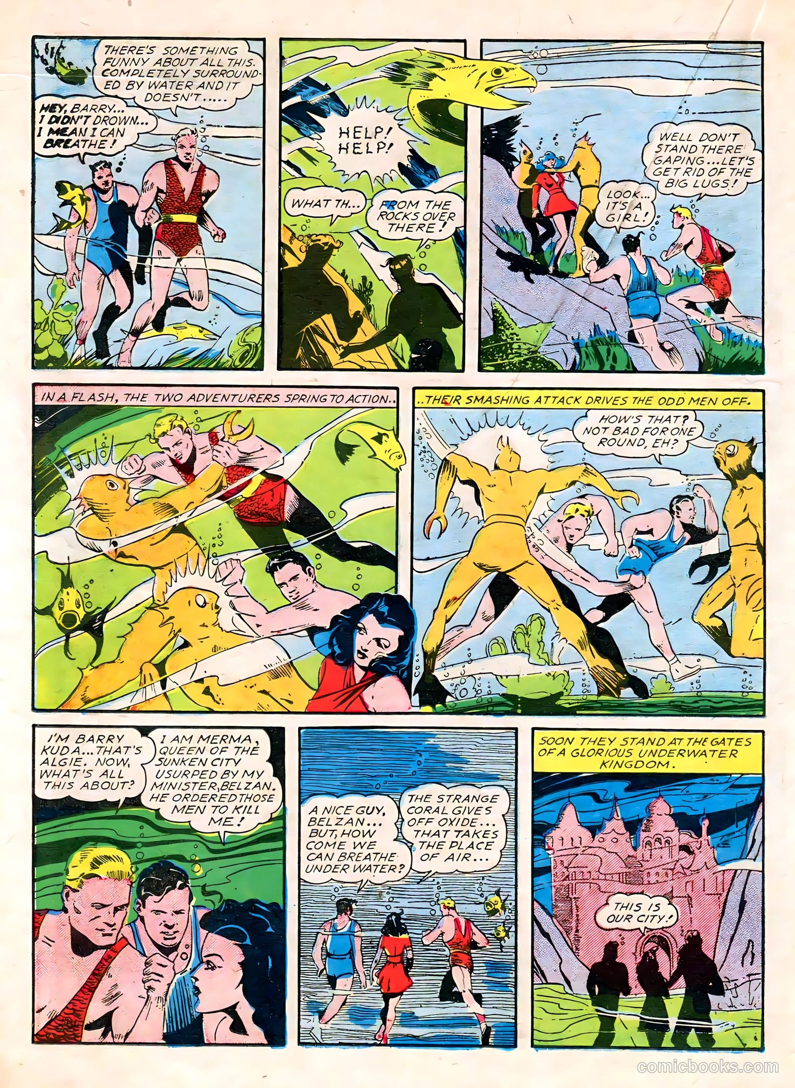Spotlight Comics #1 (1944) — page 24 of 52
