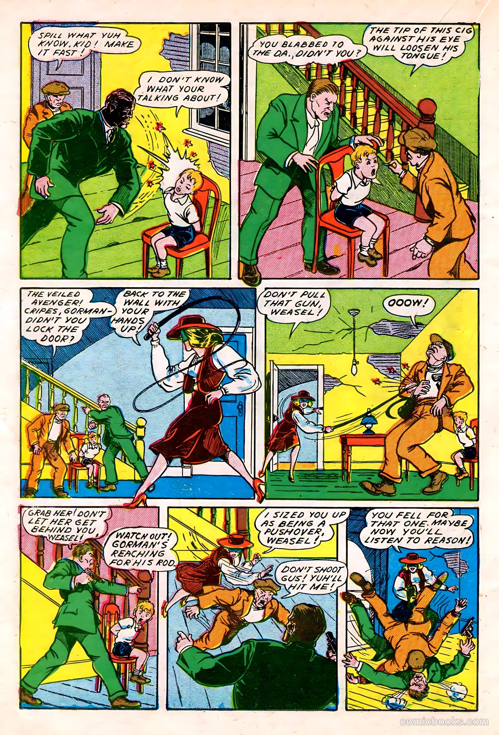 Spotlight Comics #1 (1944) — page 32 of 52