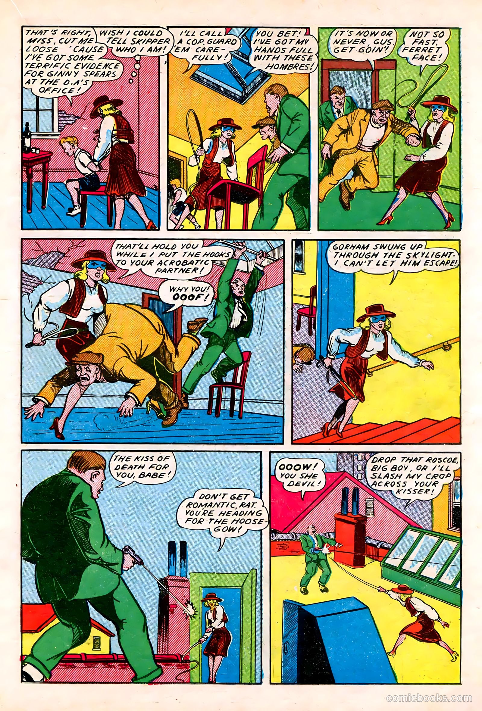Spotlight Comics #1 (1944) — page 33 of 52