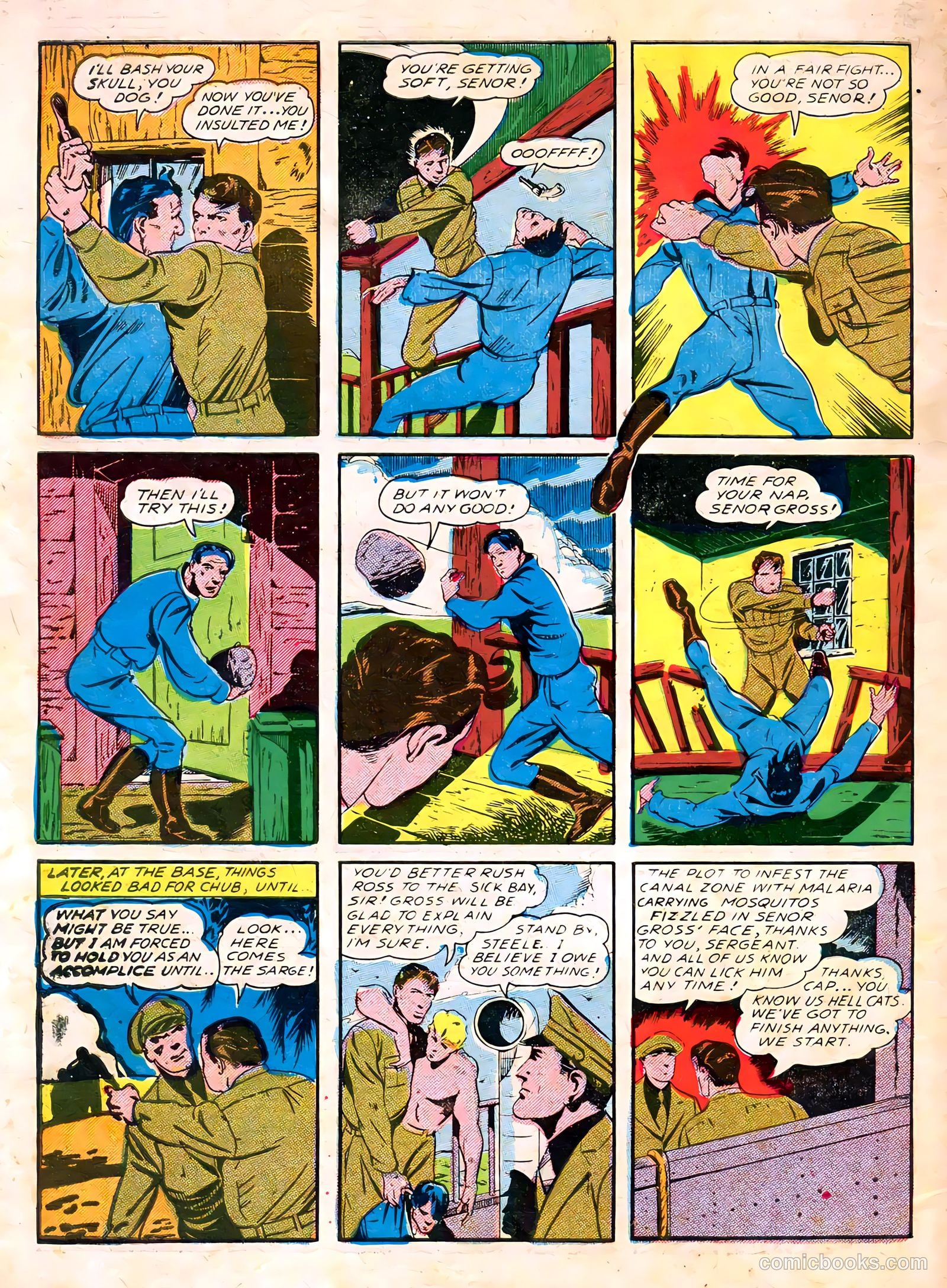 Spotlight Comics #1 (1944) — page 50 of 52