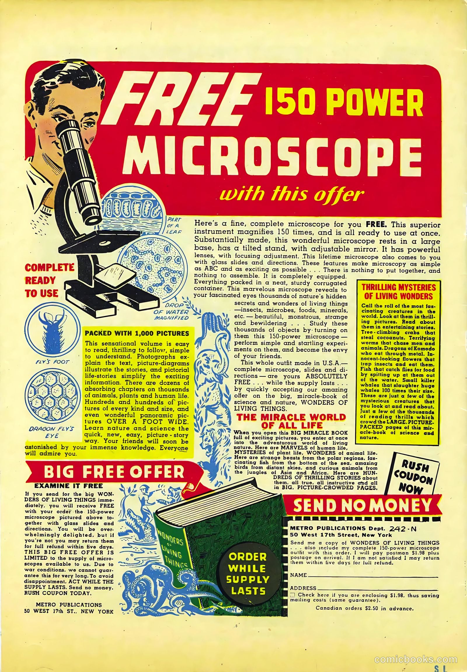 Spotlight Comics #1 (1944) — page 52 of 52
