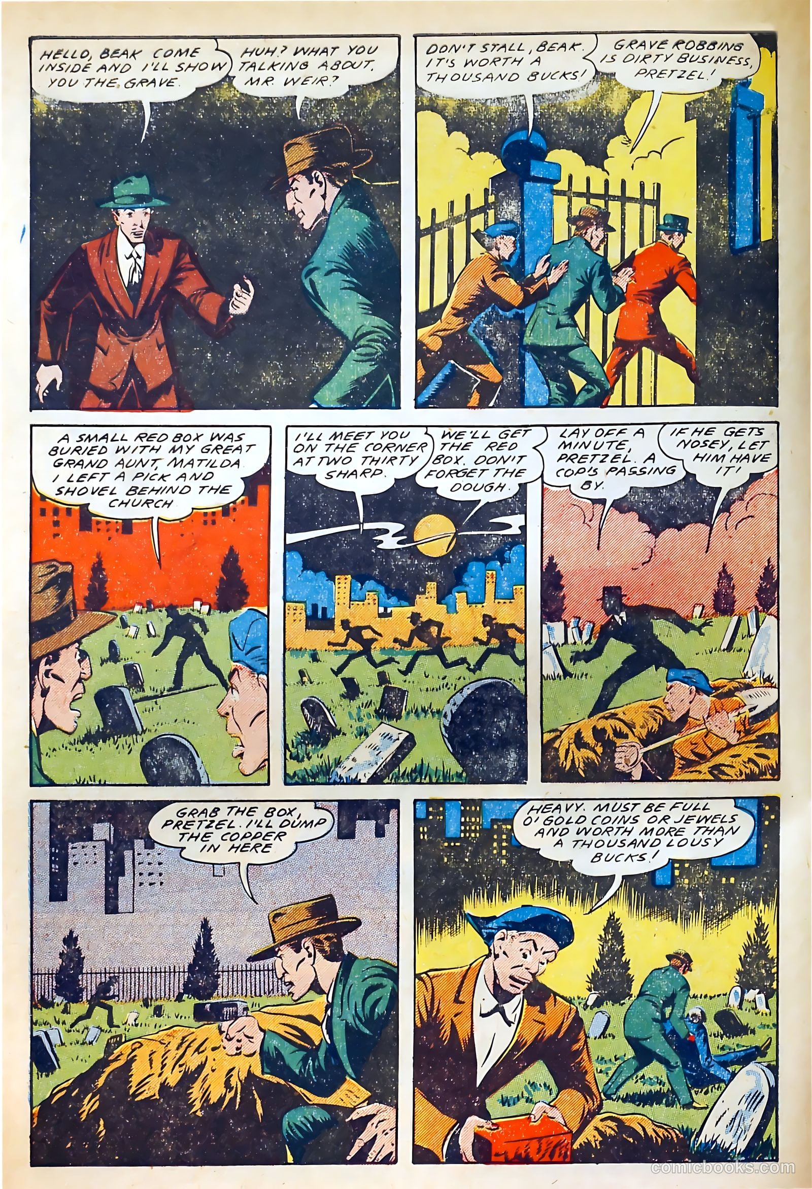 Spotlight Comics #2 (1945) — page 4 of 50