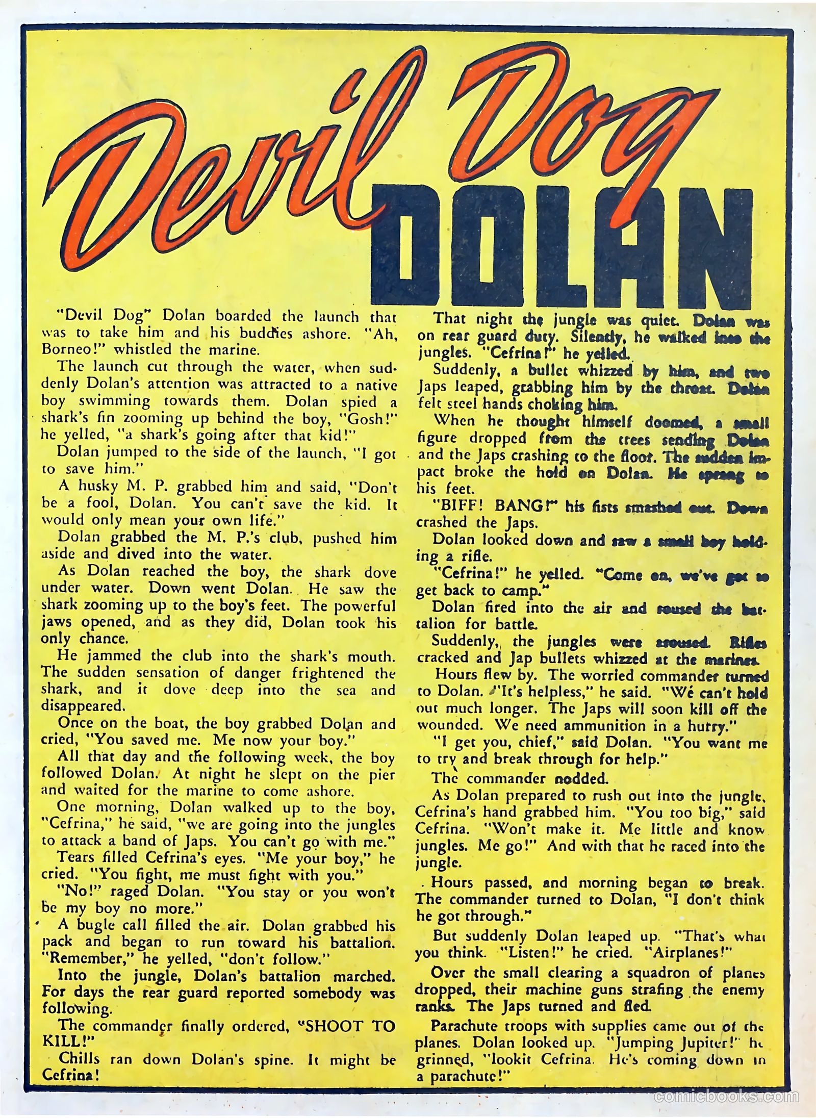 Spotlight Comics #2 (1945) — page 17 of 50