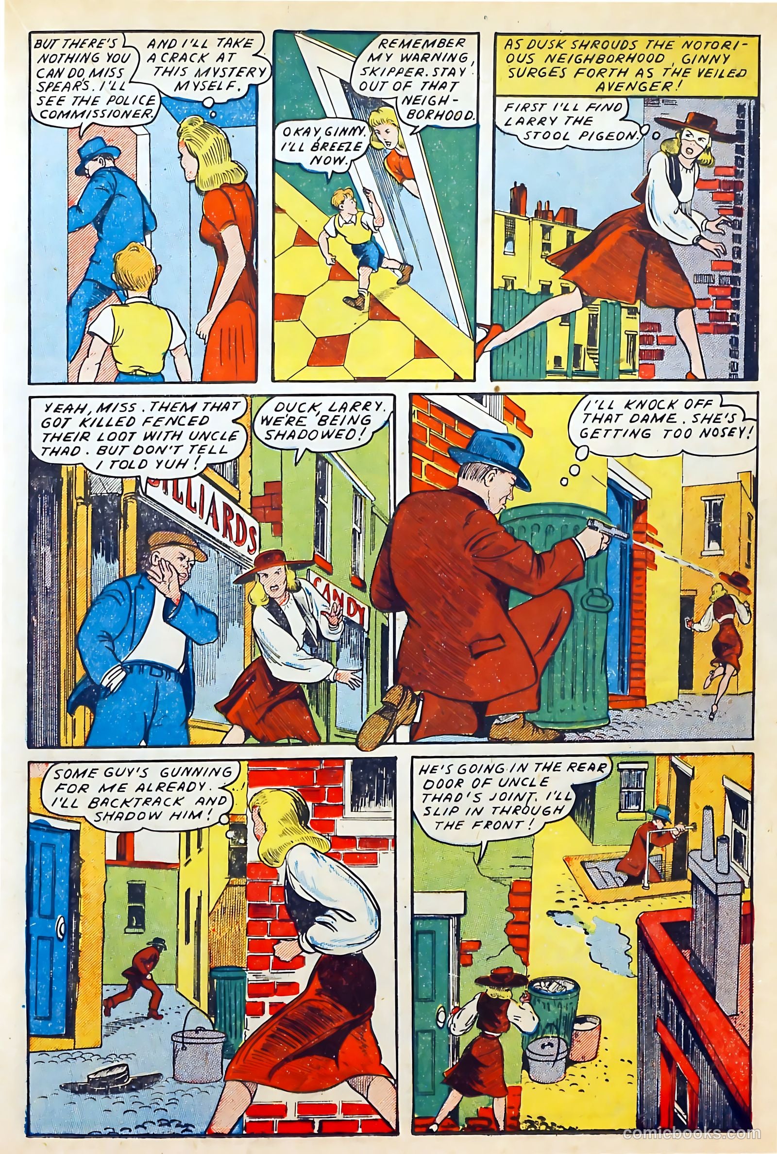 Spotlight Comics #2 (1945) — page 25 of 50