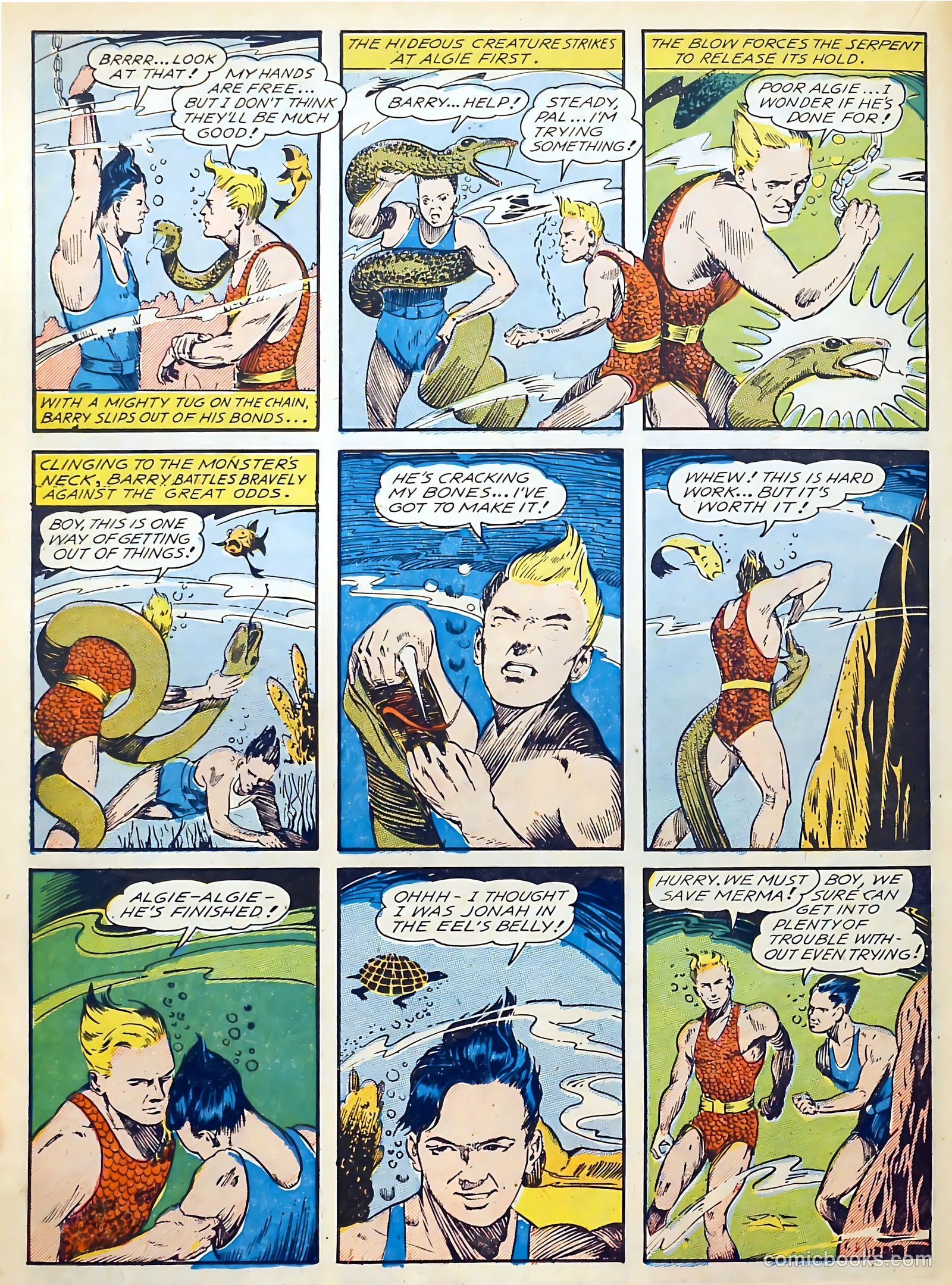 Spotlight Comics #2 (1945) — page 32 of 50