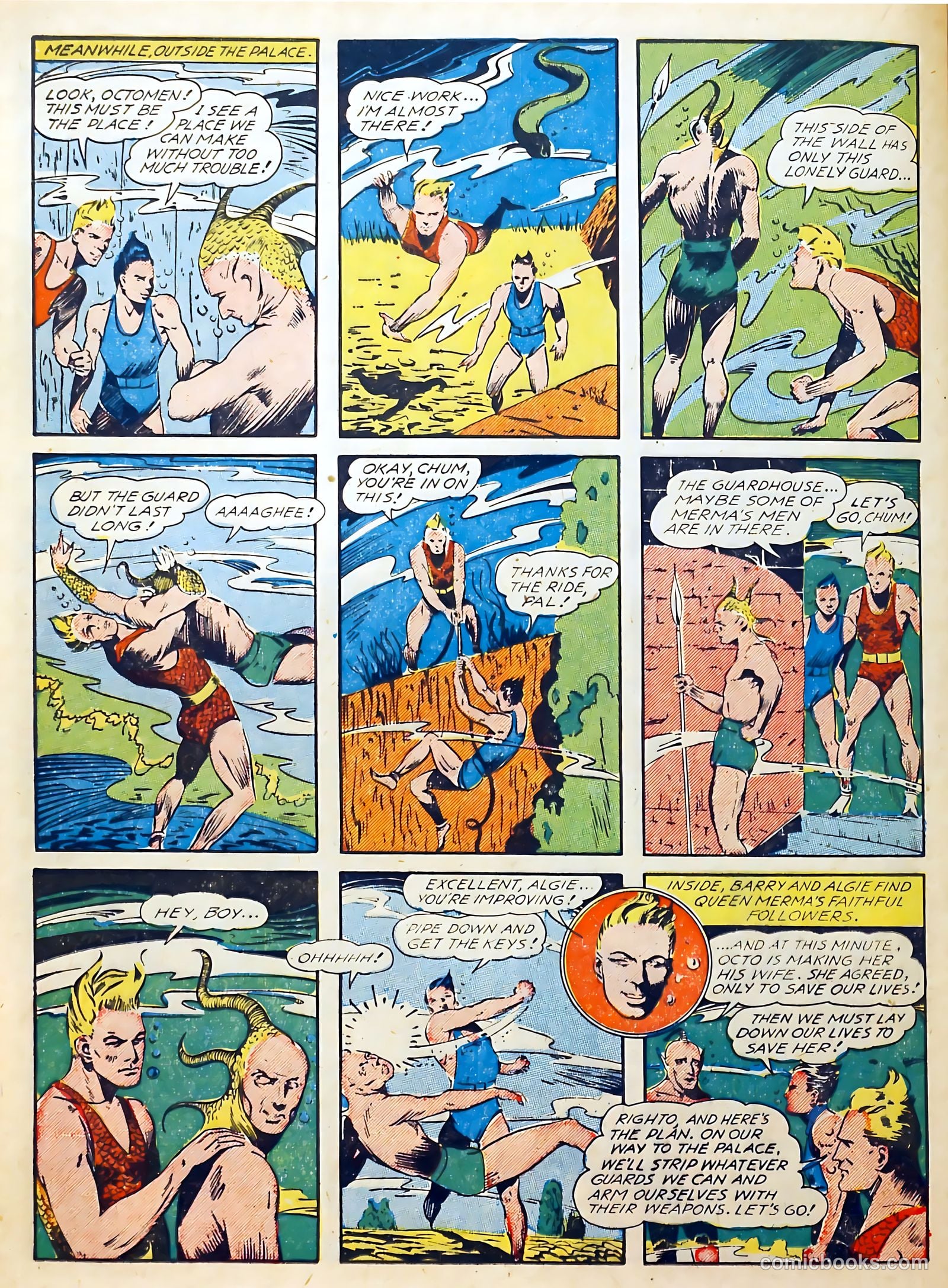 Spotlight Comics #2 (1945) — page 34 of 50