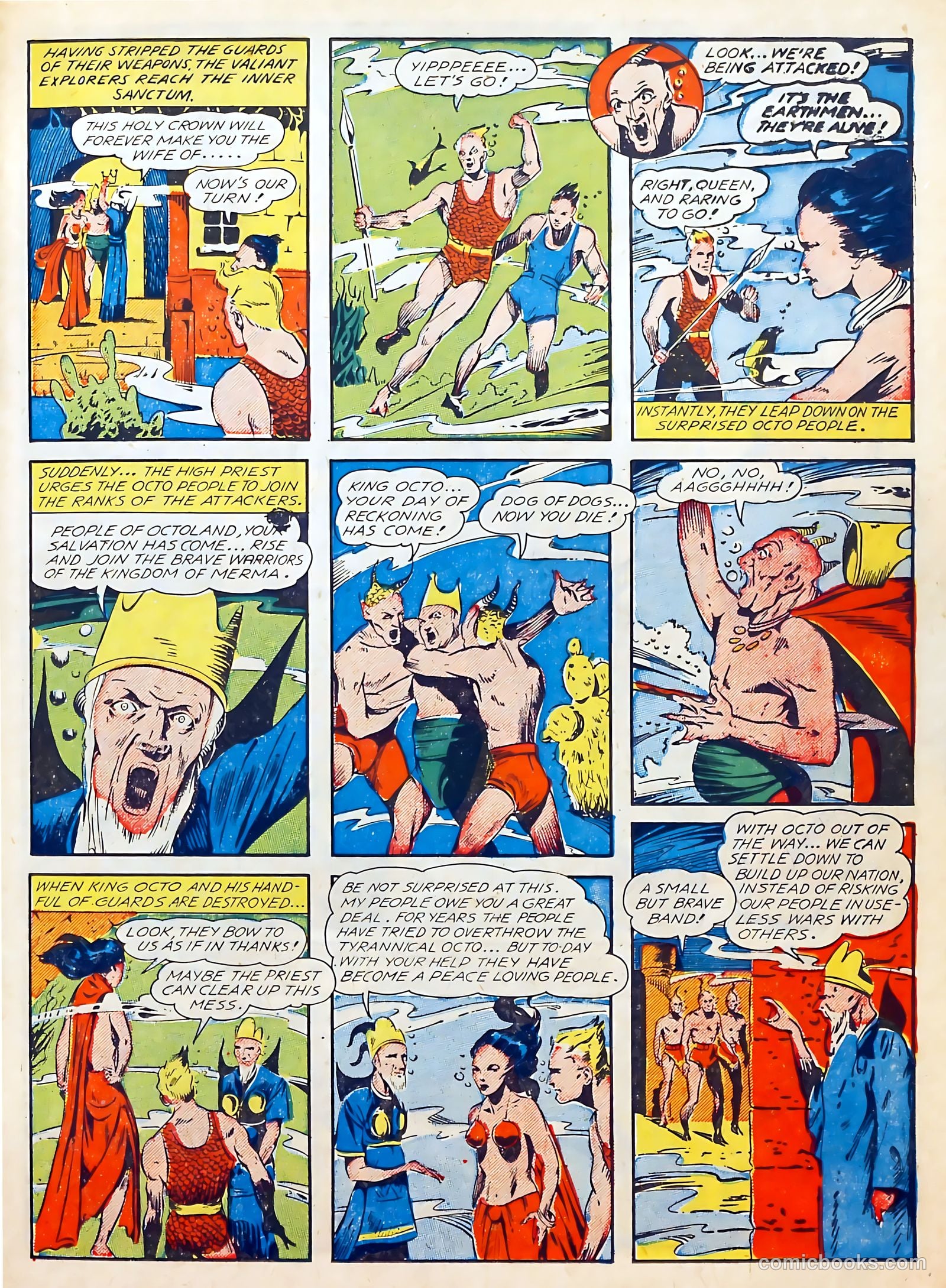 Spotlight Comics #2 (1945) — page 35 of 50