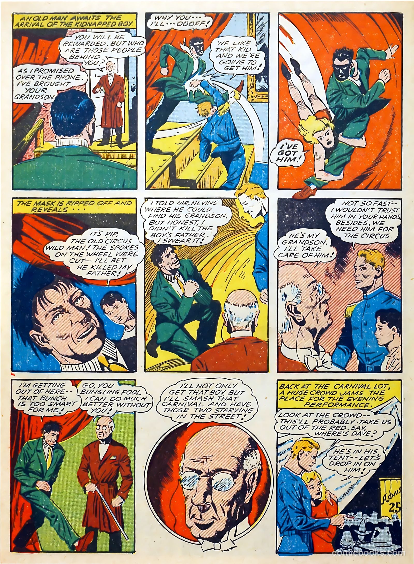 Spotlight Comics #2 (1945) — page 40 of 50