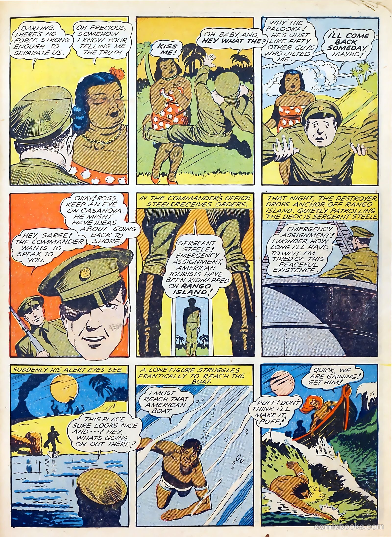 Spotlight Comics #2 (1945) — page 45 of 50