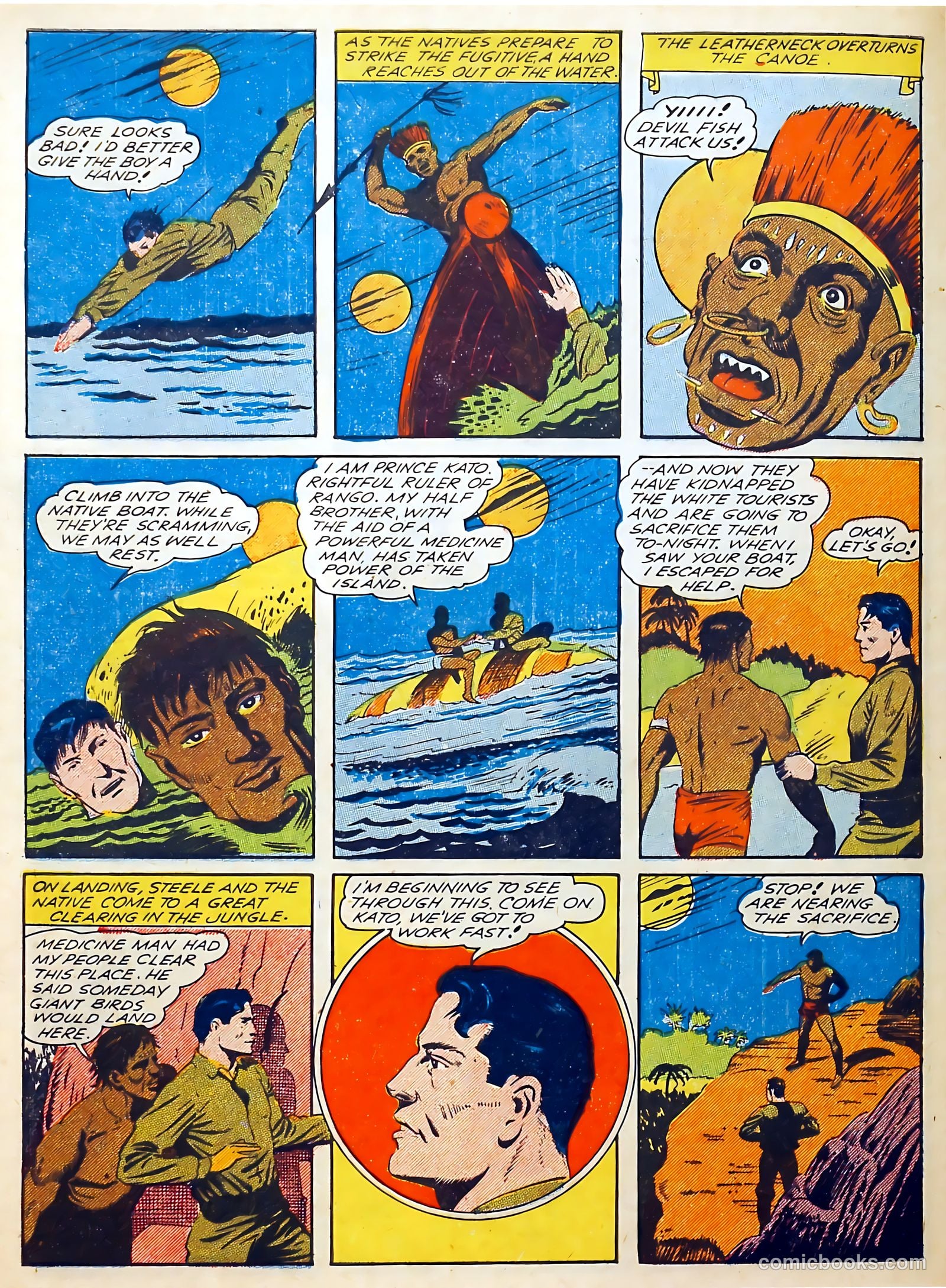 Spotlight Comics #2 (1945) — page 46 of 50