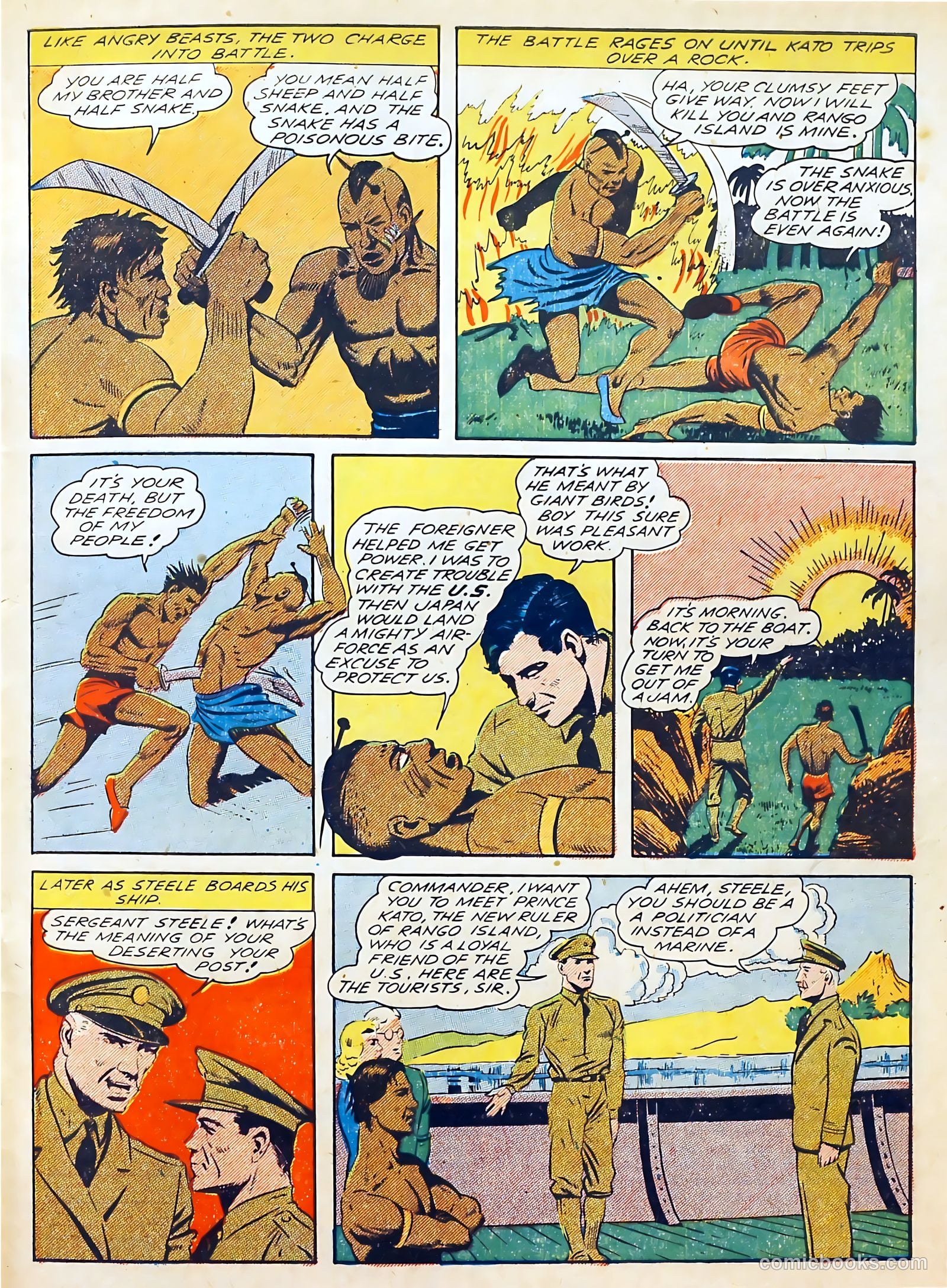Spotlight Comics #2 (1945) — page 49 of 50
