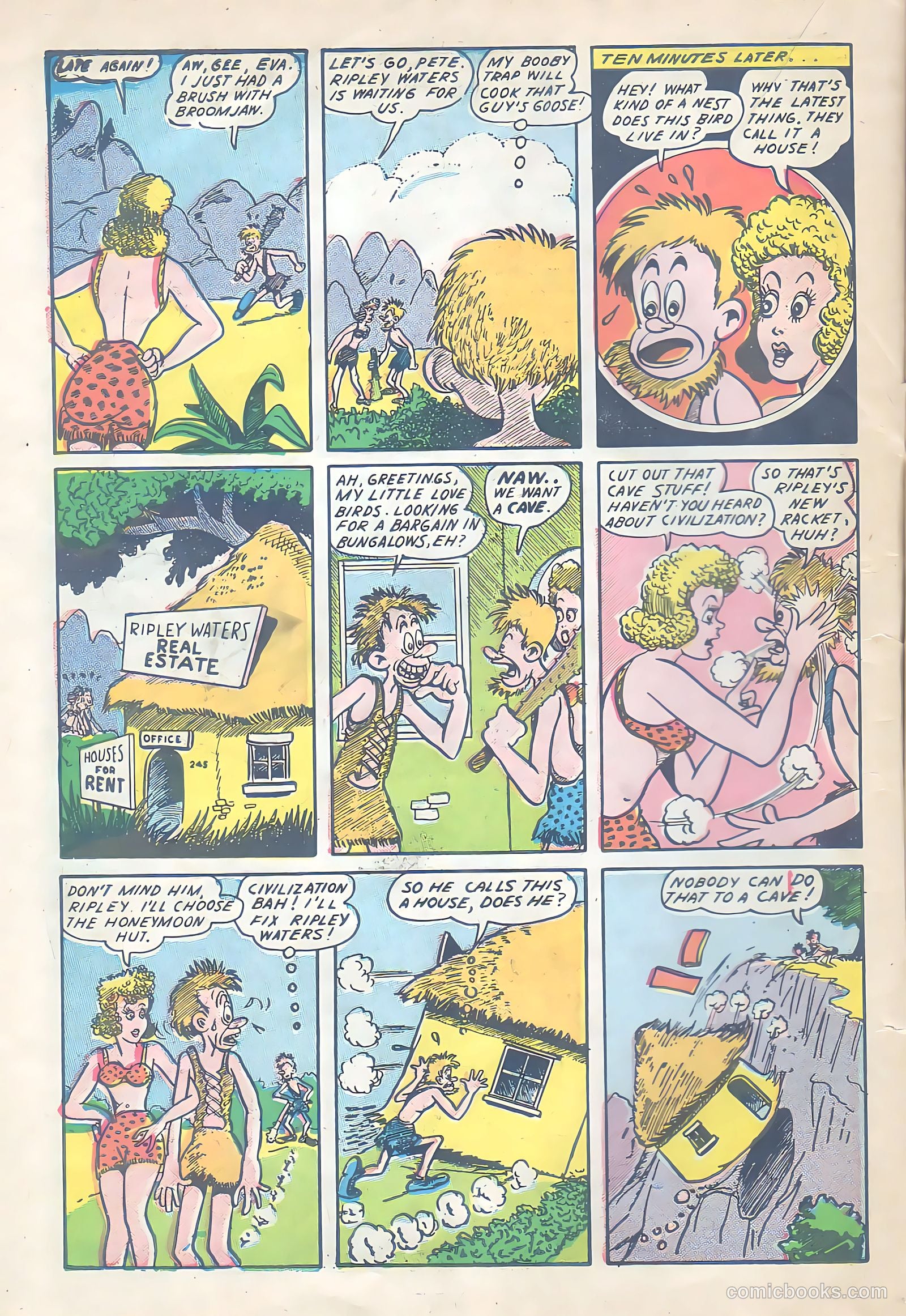 Spotlight Comics #3 (1945) — page 19 of 49