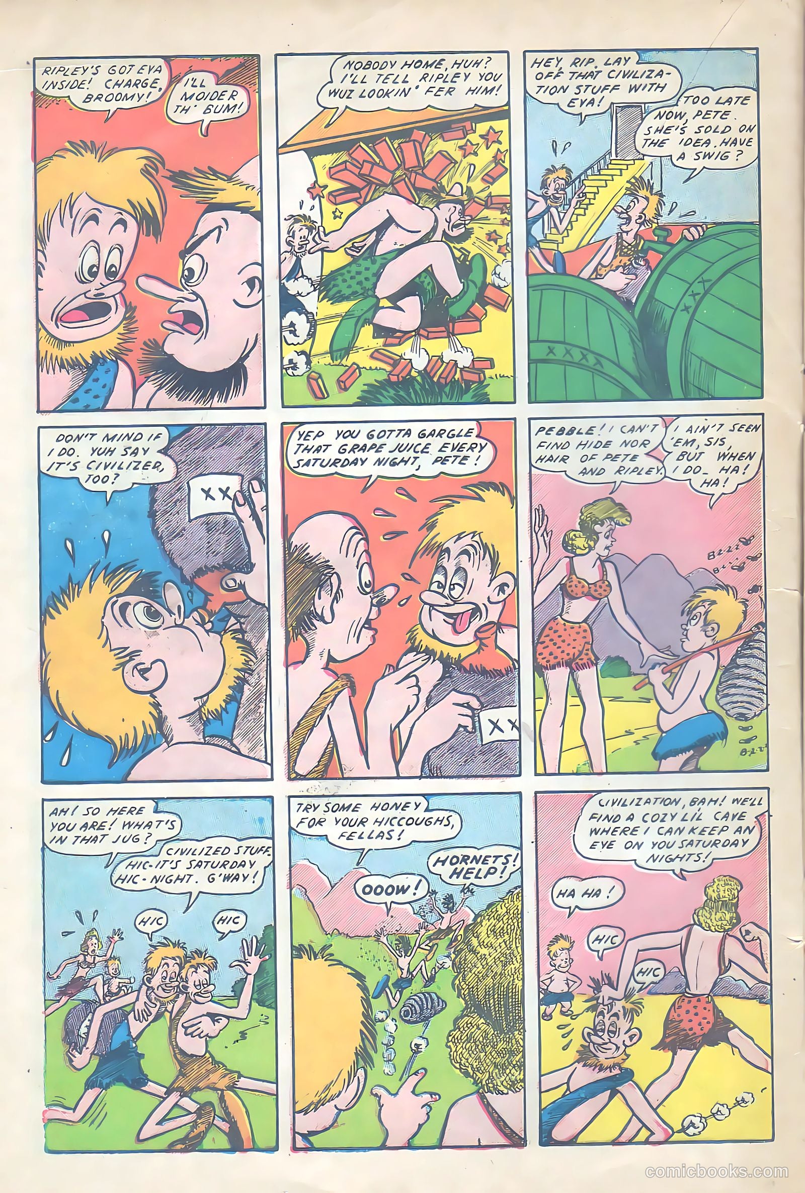 Spotlight Comics #3 (1945) — page 21 of 49