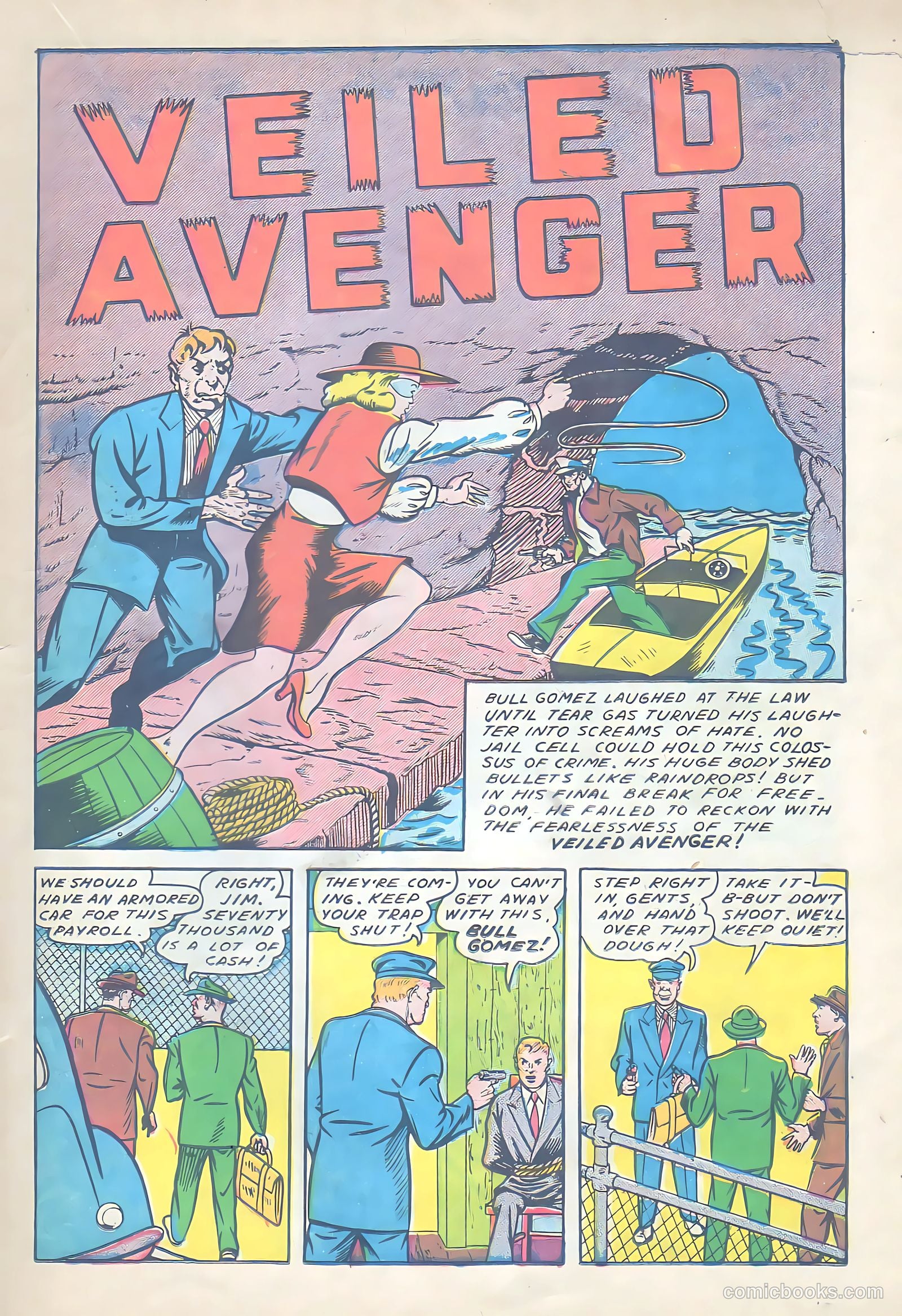 Spotlight Comics #3 (1945) — page 22 of 49